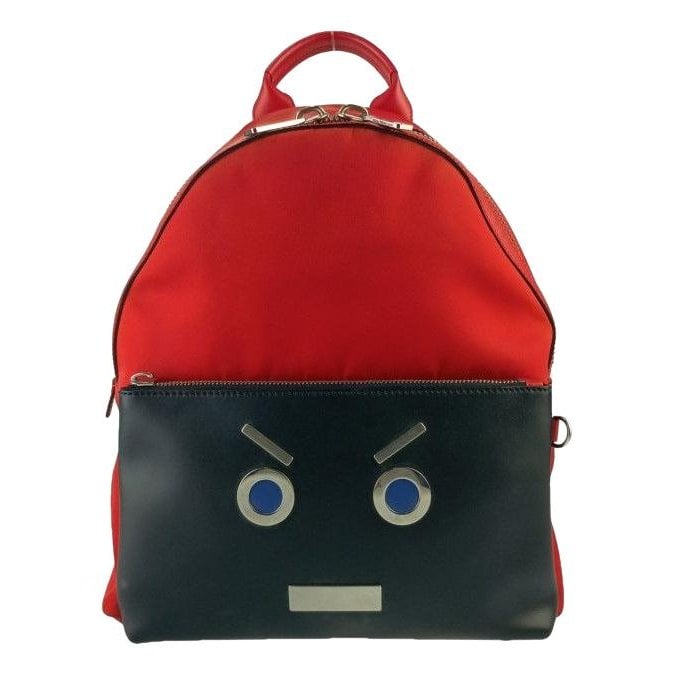 Leather backpack