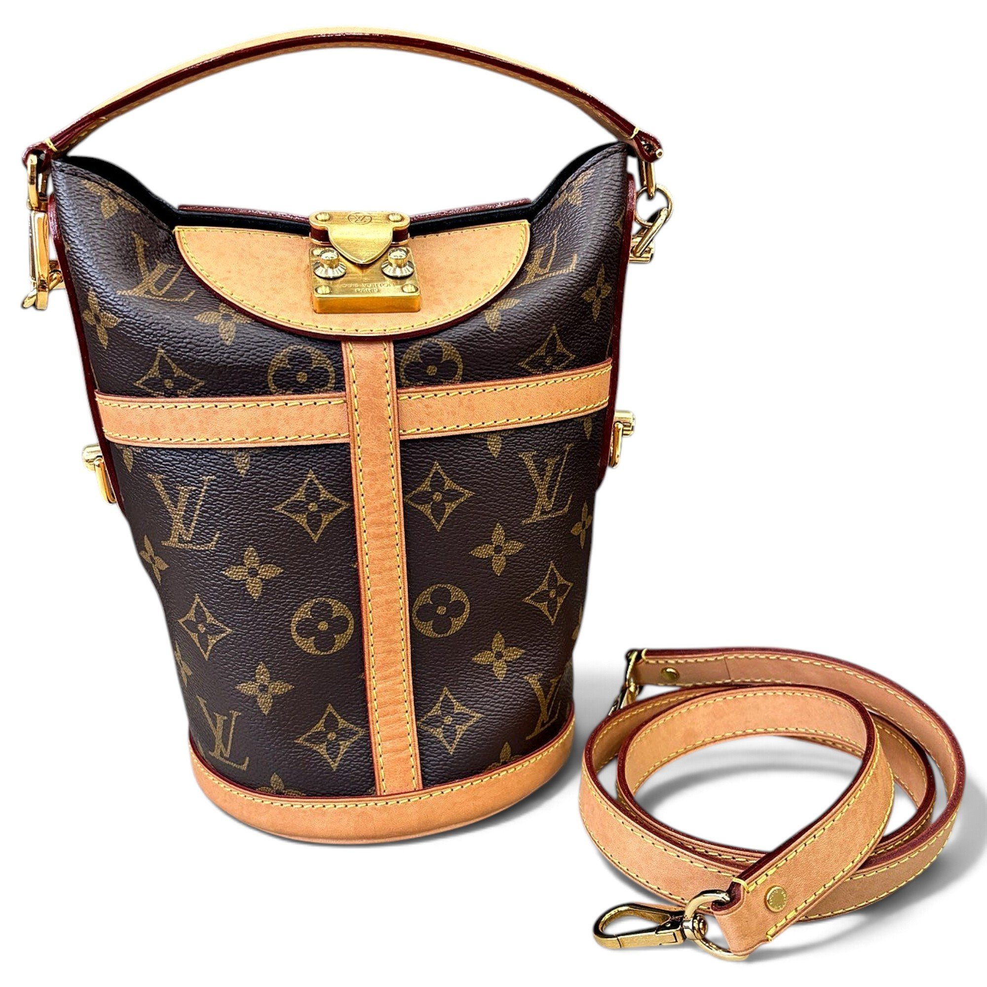 Duffle cloth handbag