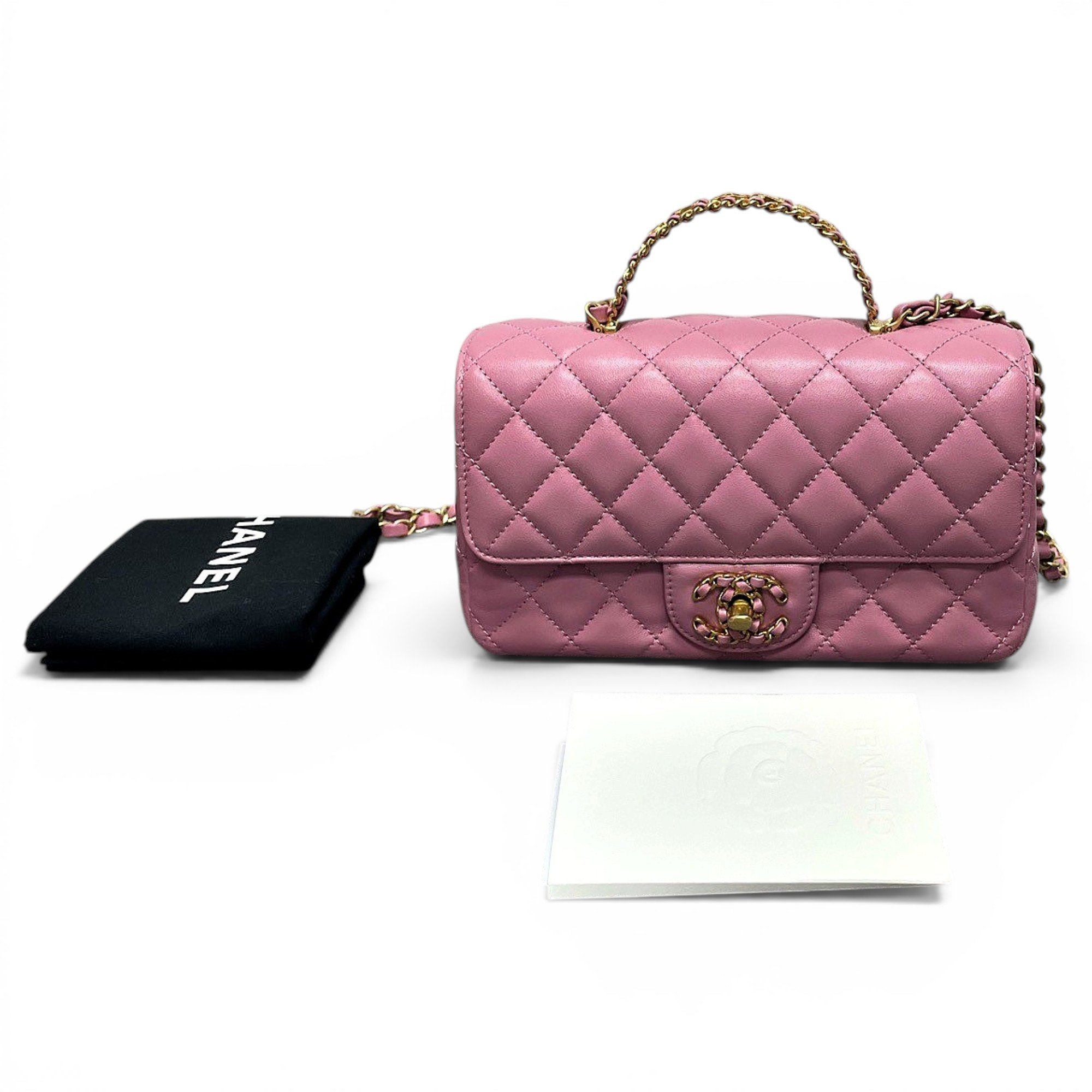 Timeless Classique Top Handle leather handbag