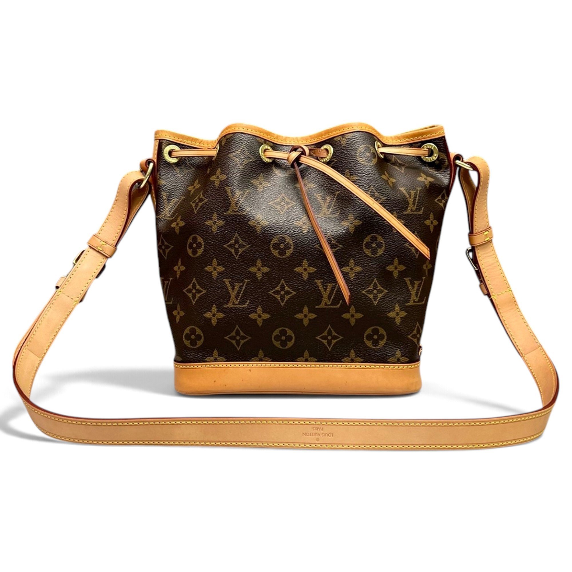 Nano Noé leather handbag