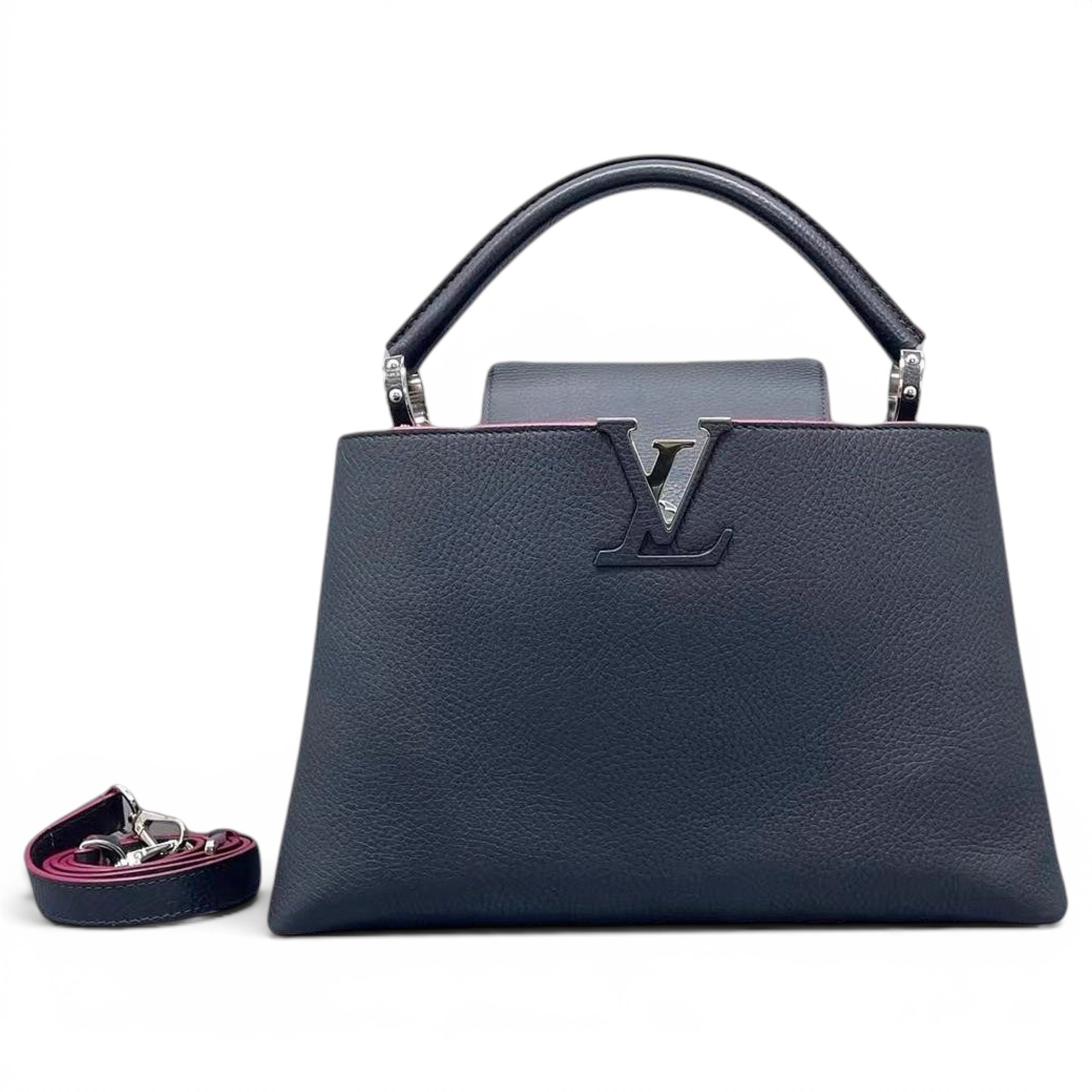 Capucines leather handbag