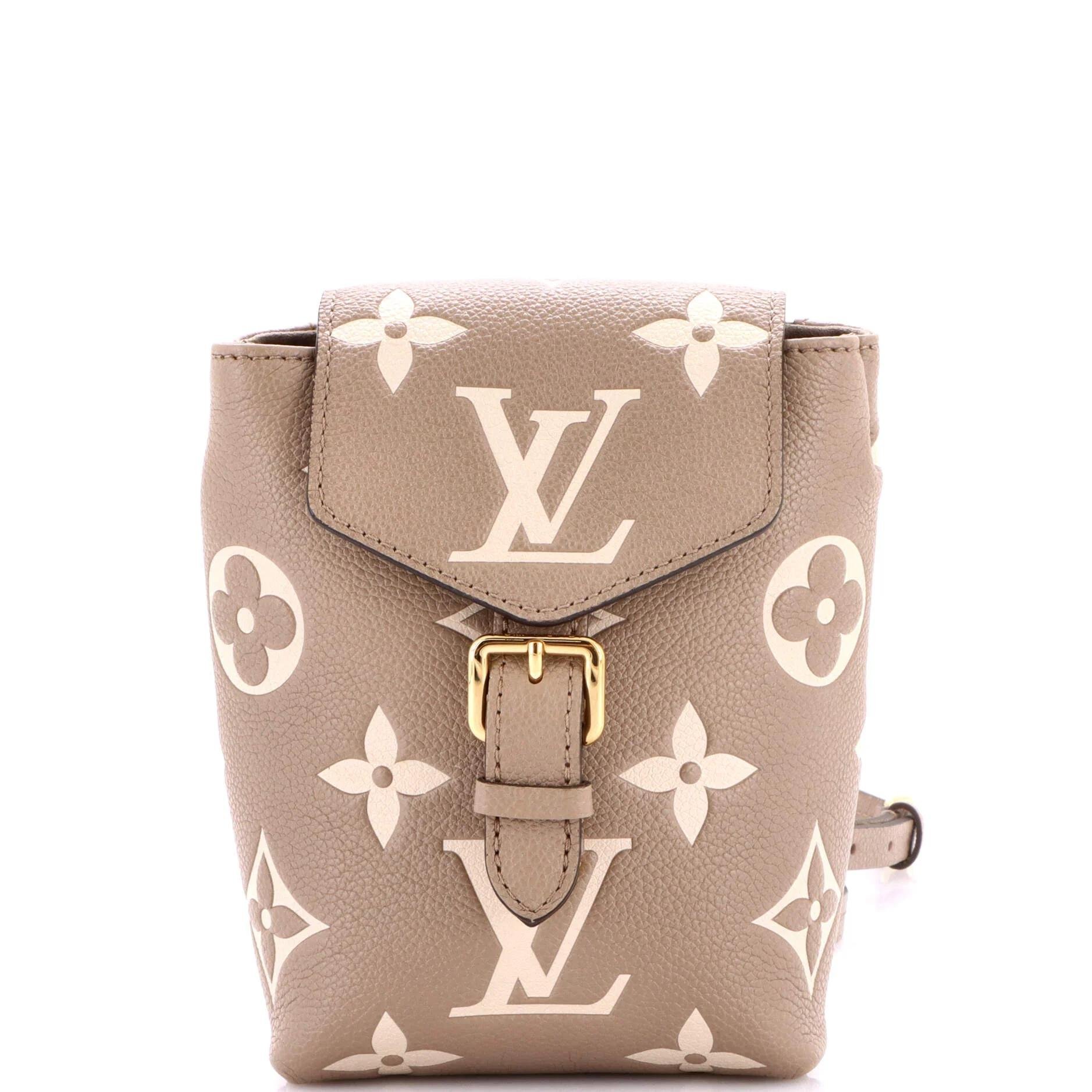 Leather backpack