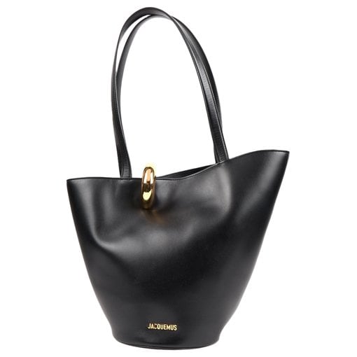 Leather tote