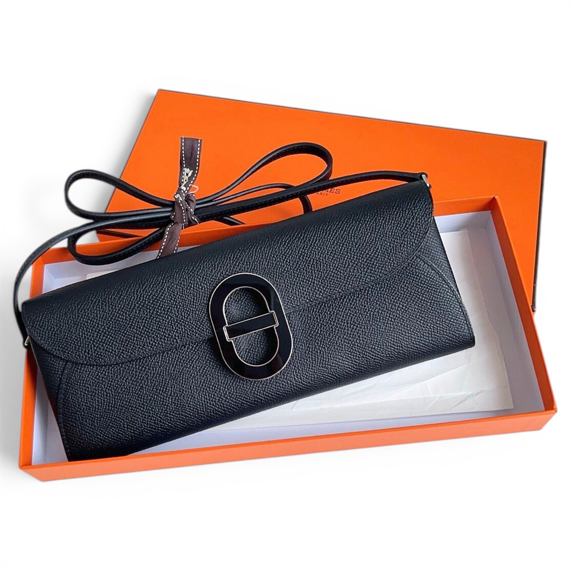 Hermes Black Handbag