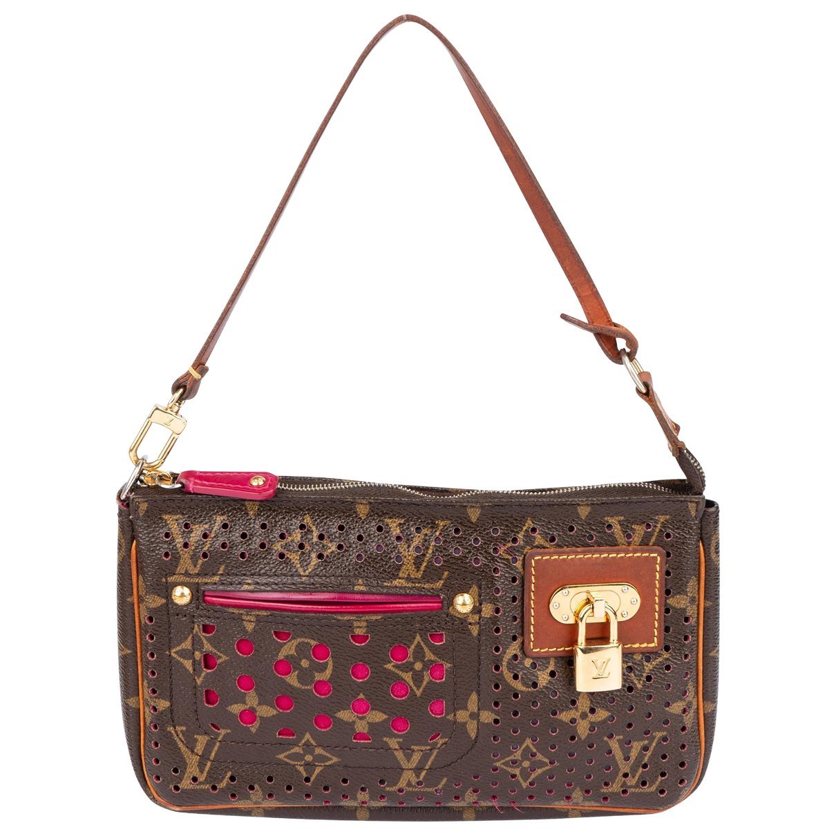 Pochette Accessoire leather handbag