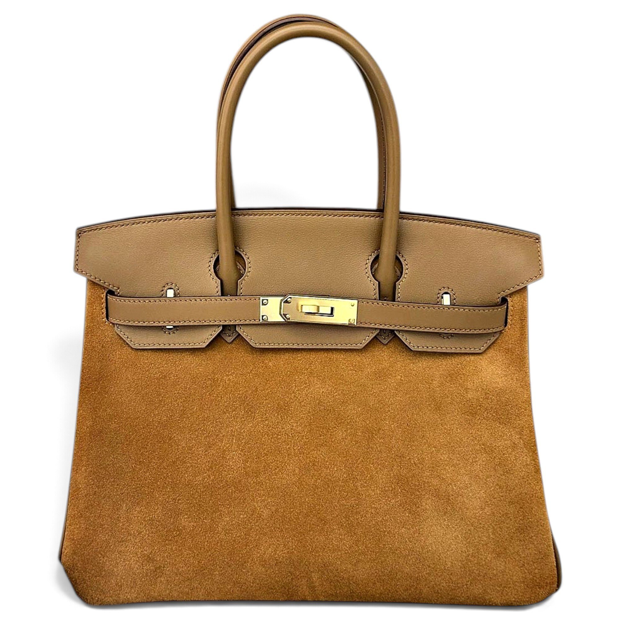 Hermes Birkin 30 Handbag Alezan Swift Leather 2021
