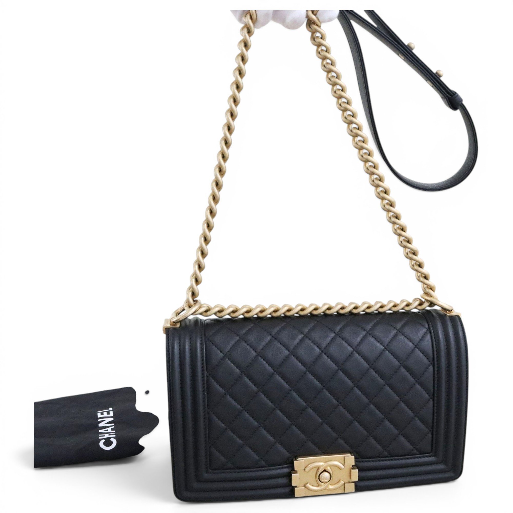 Boy leather handbag