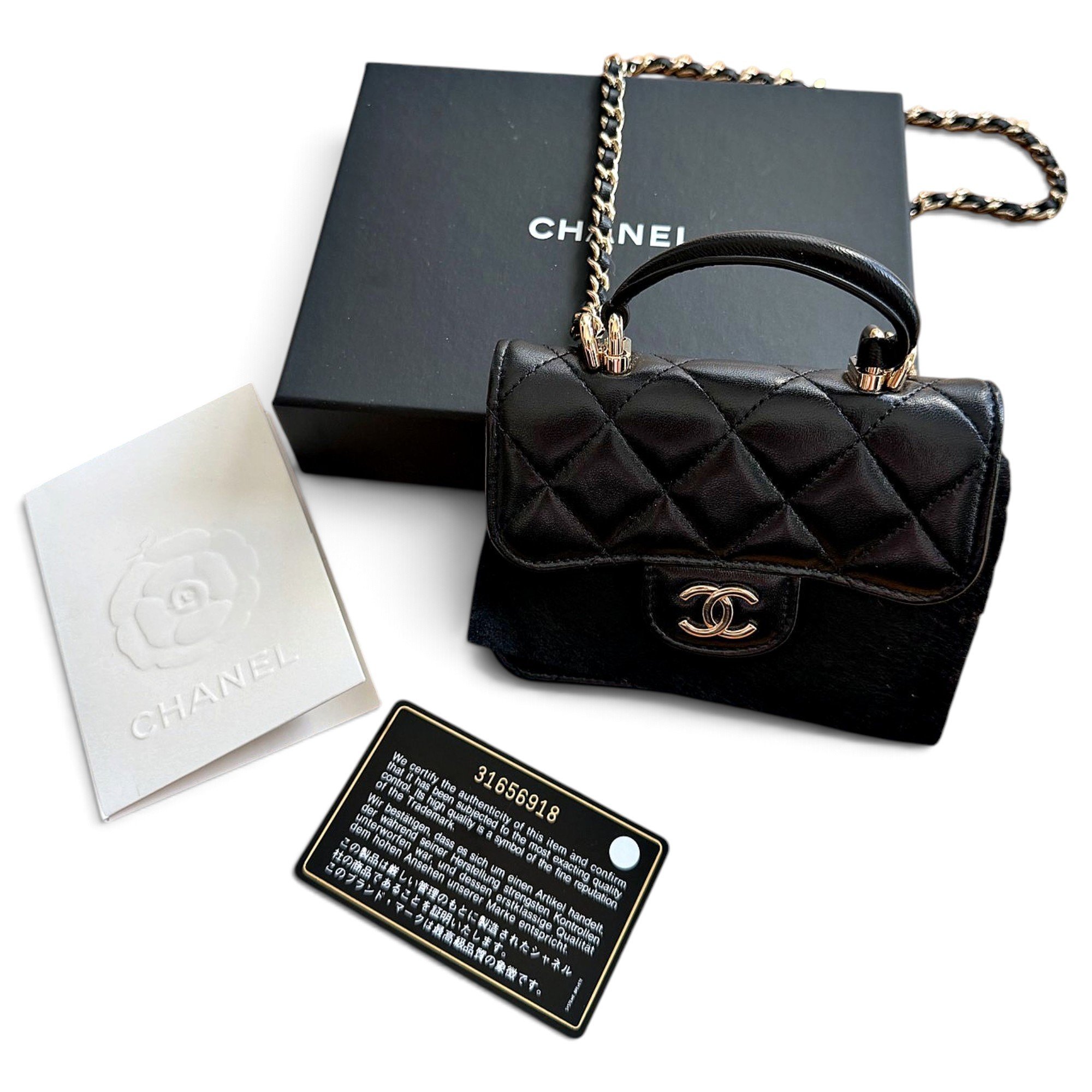 Leather handbag