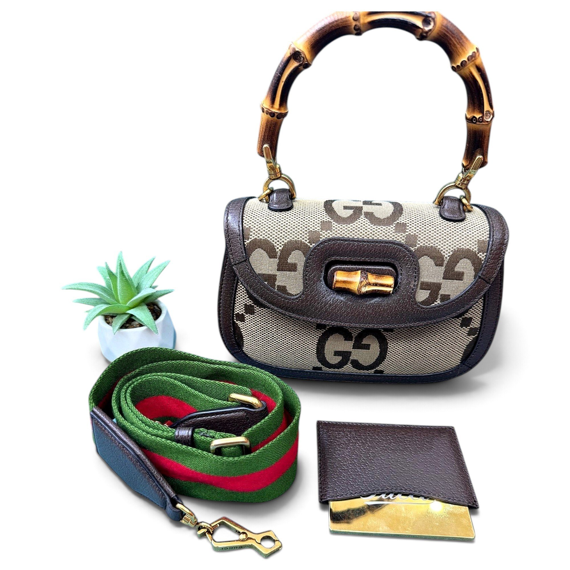 Leather handbag