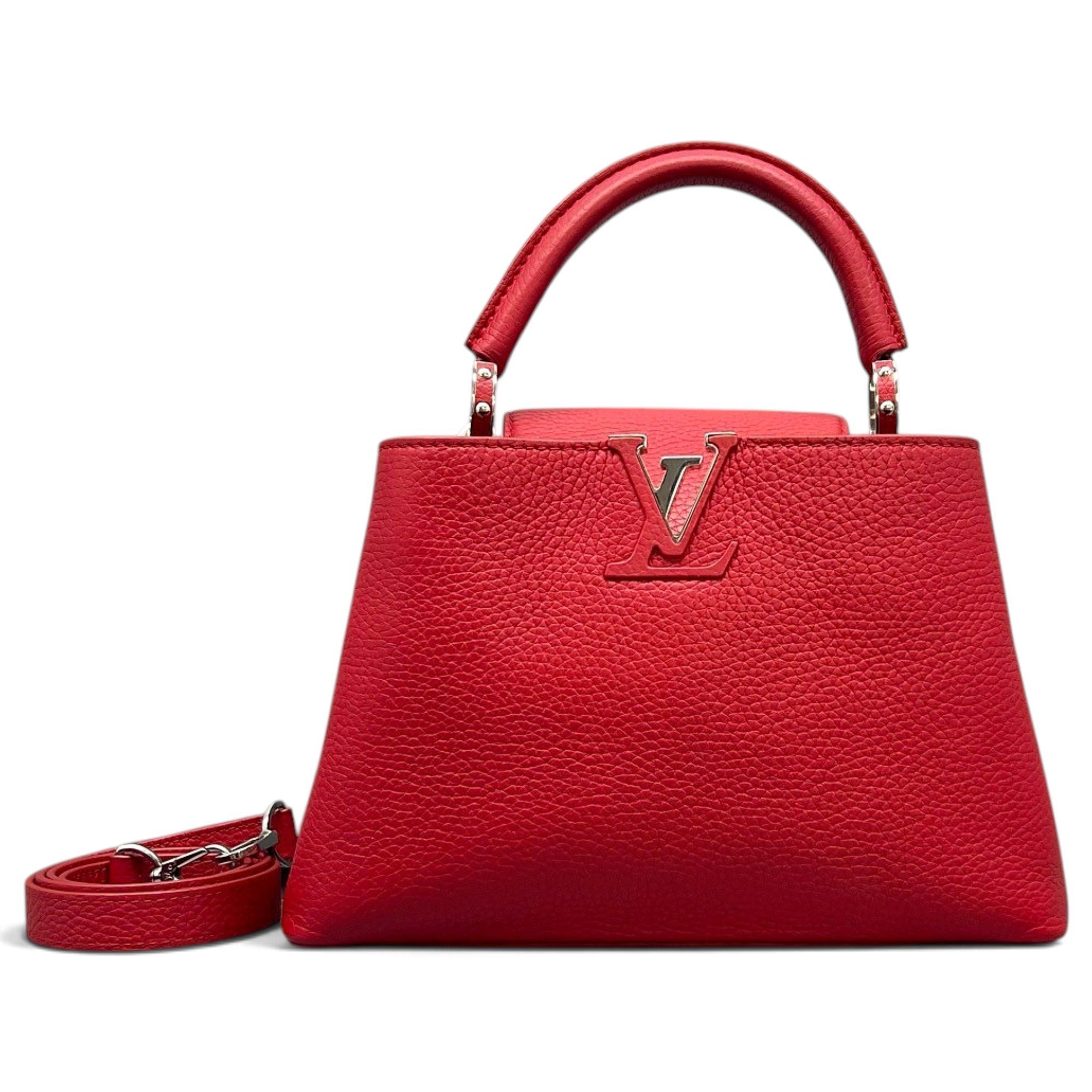 Capucines leather handbag