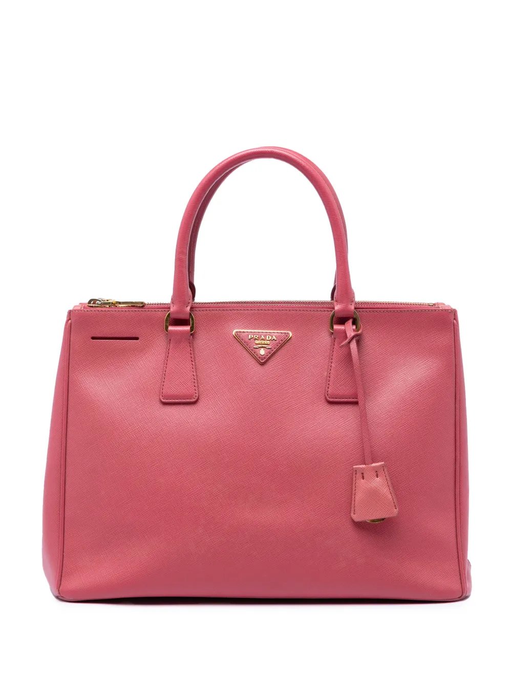 2010-2026 Large Saffiano Lux Galleria Double Zip tote bag