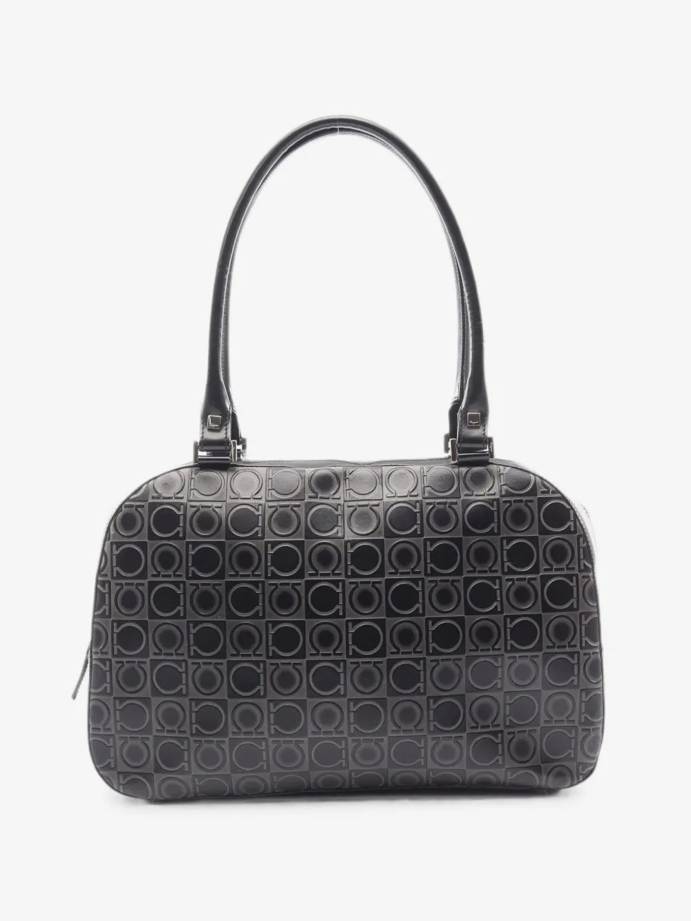 2000s Gancini embossed tote bag