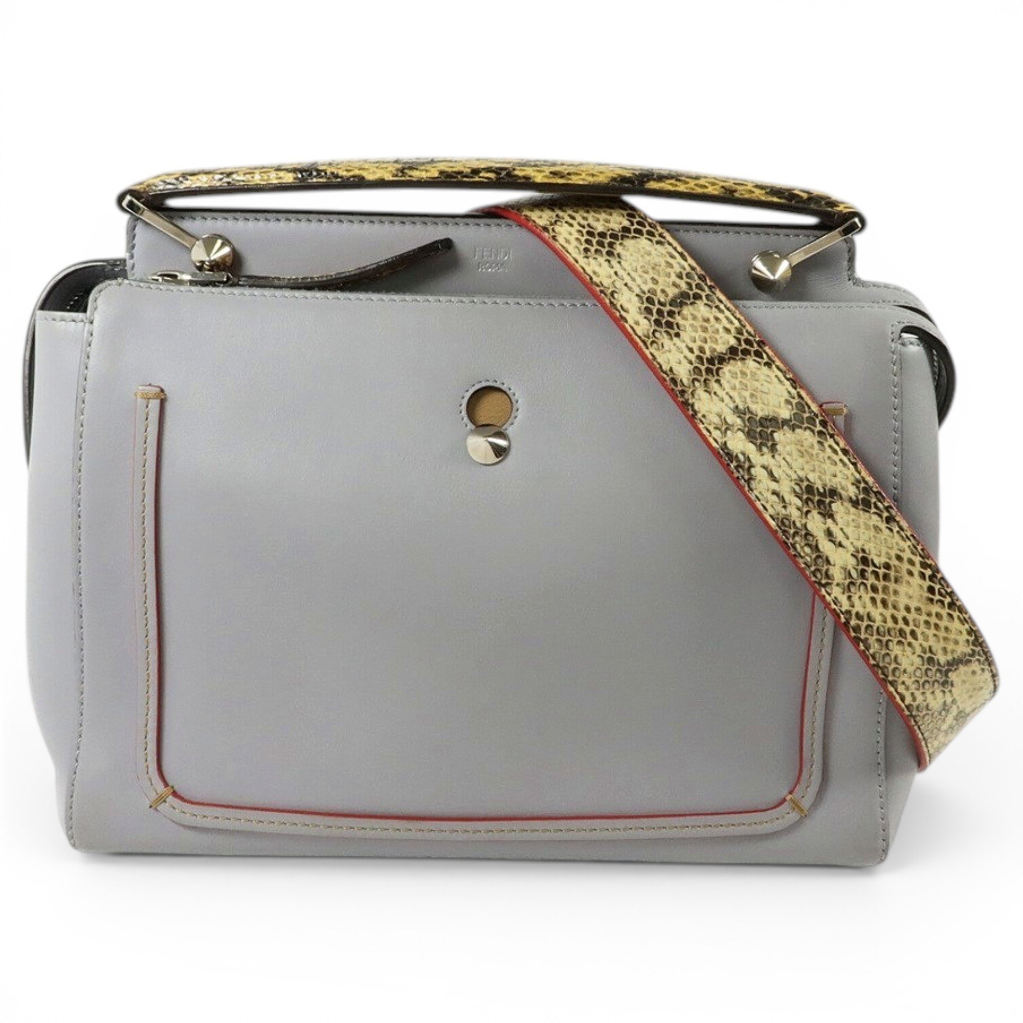 Peekaboo leather handbag