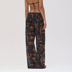 "Thalassa Tattoo" beach pants