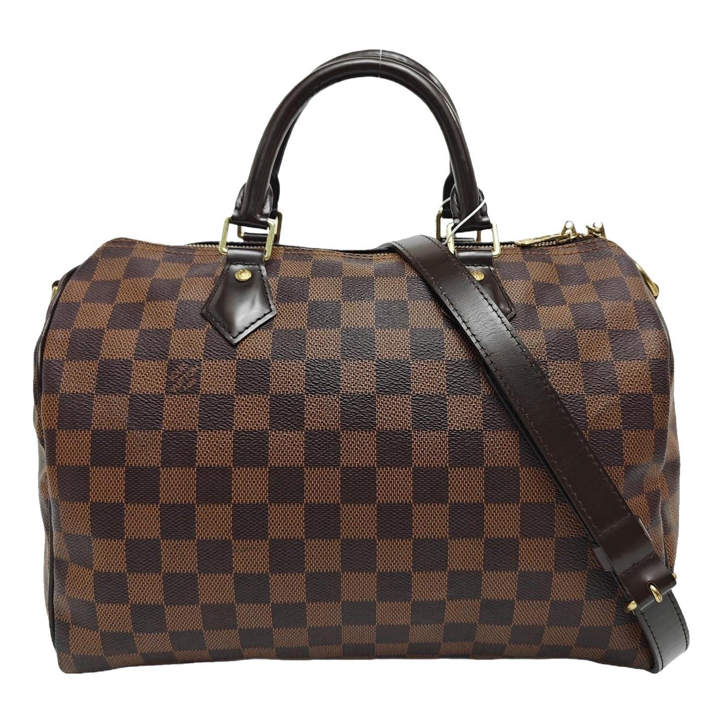 Nano Speedy / Mini HL leather handbag