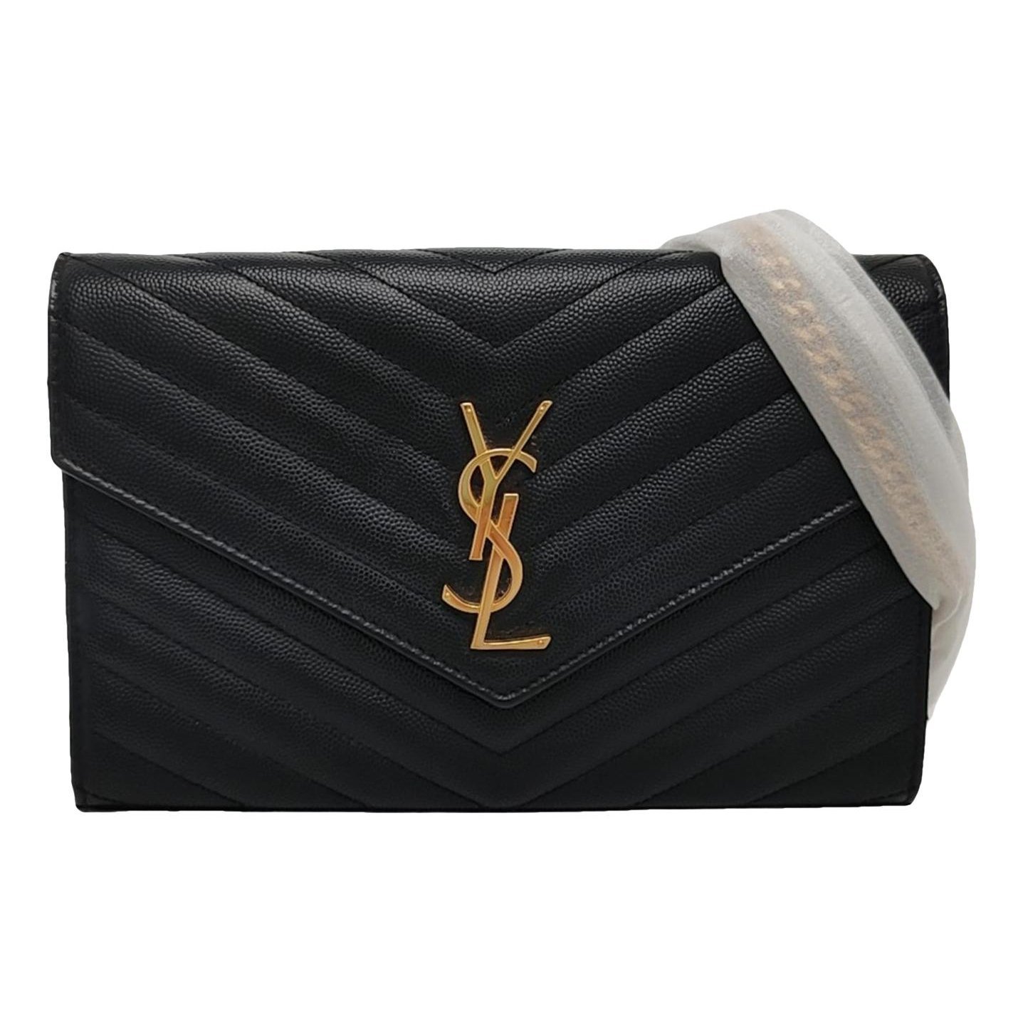 Baby monogramme leather handbag