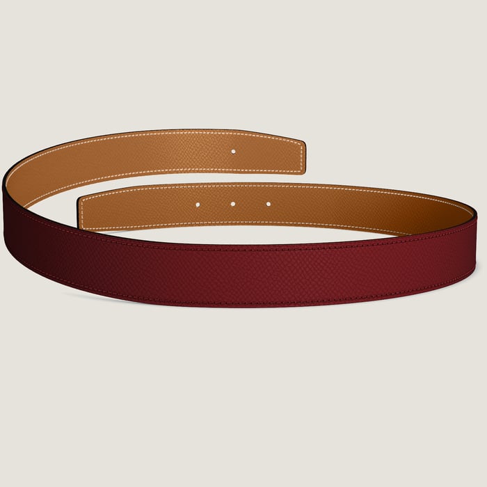 Sans Coloris Customizable Reversible Leather Strap 32mm
