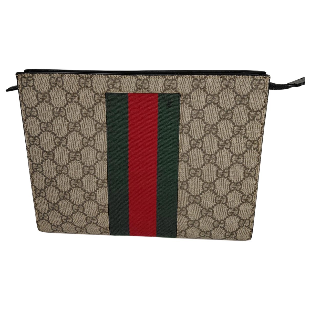 Ophidia cloth clutch bag