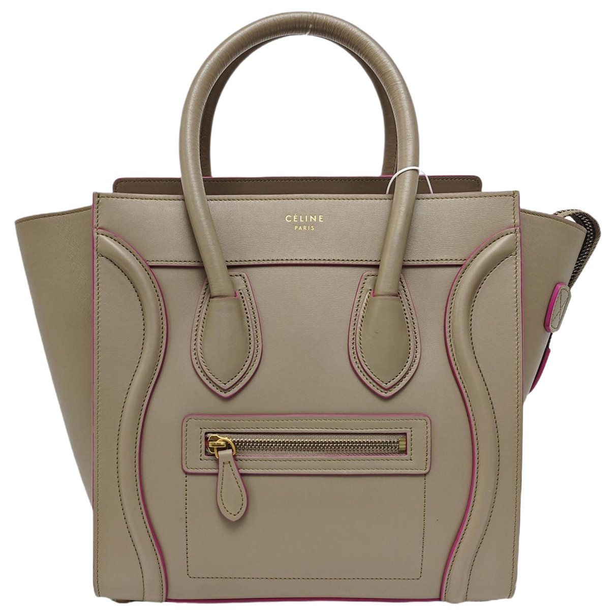 Luggage leather handbag