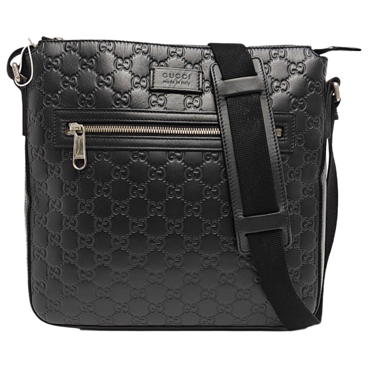 Leather crossbody bag