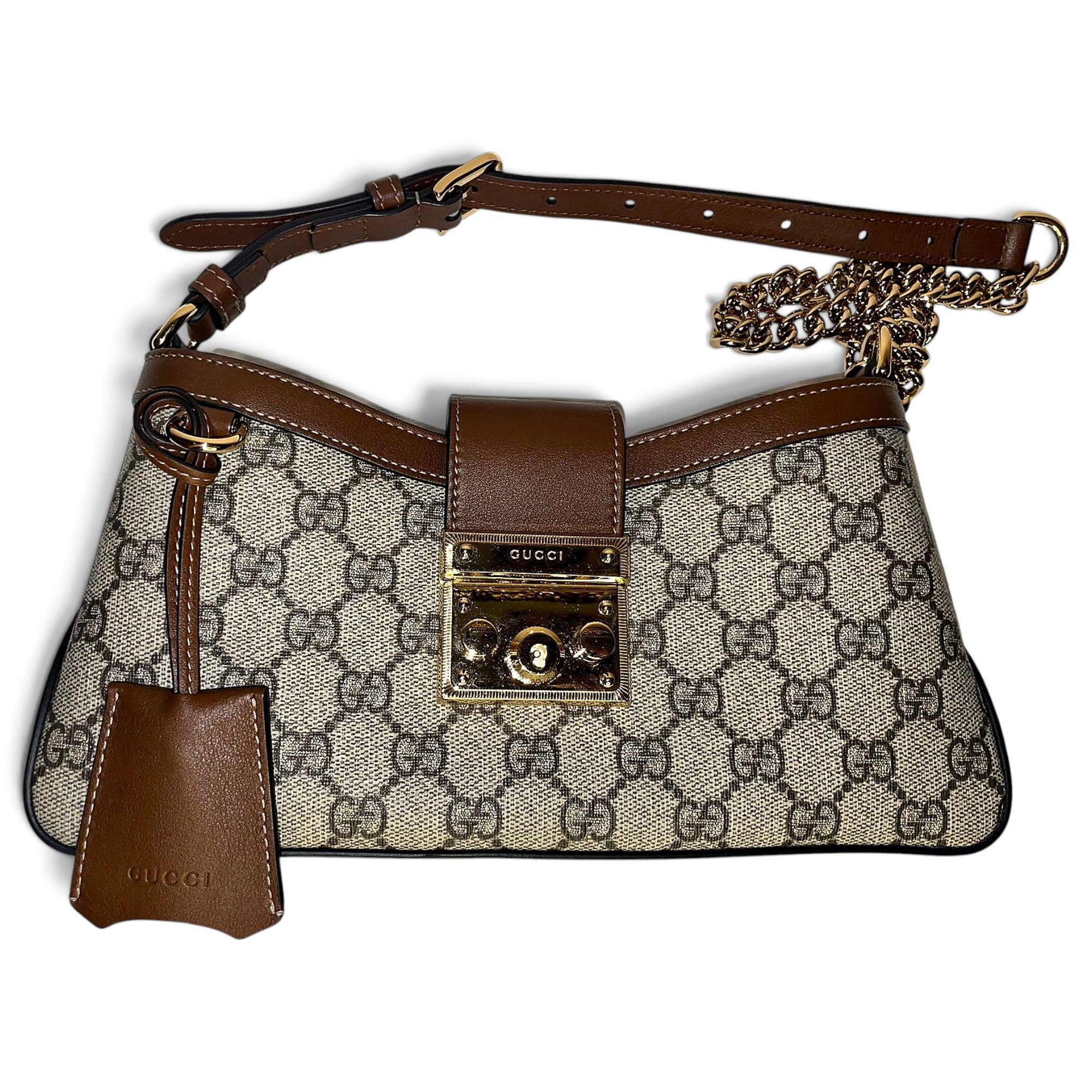 Padlock cloth handbag