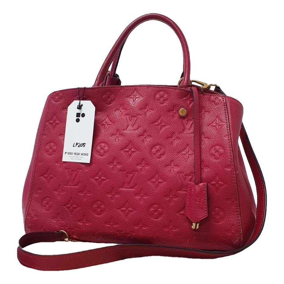 Leather handbag