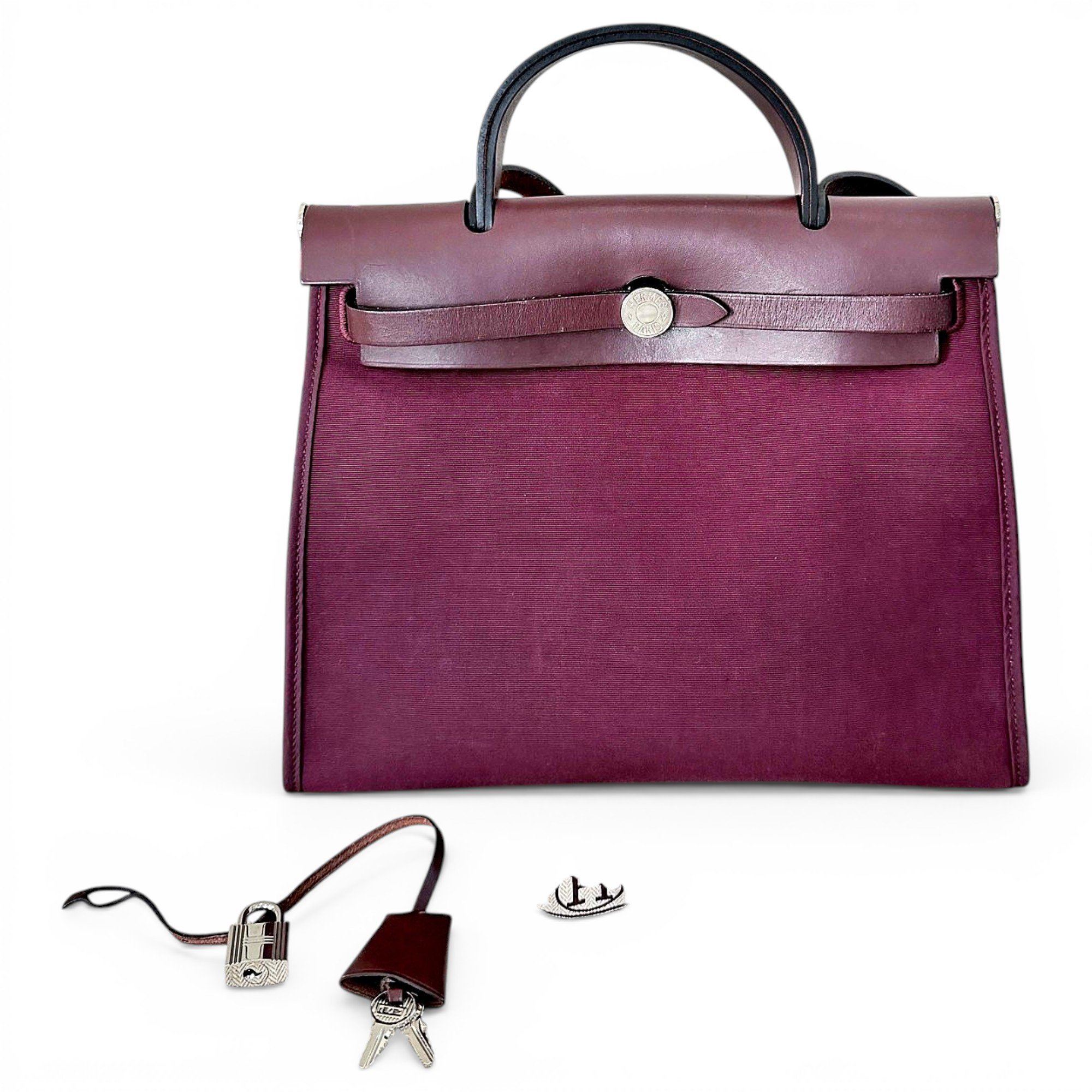 Herbag leather handbag