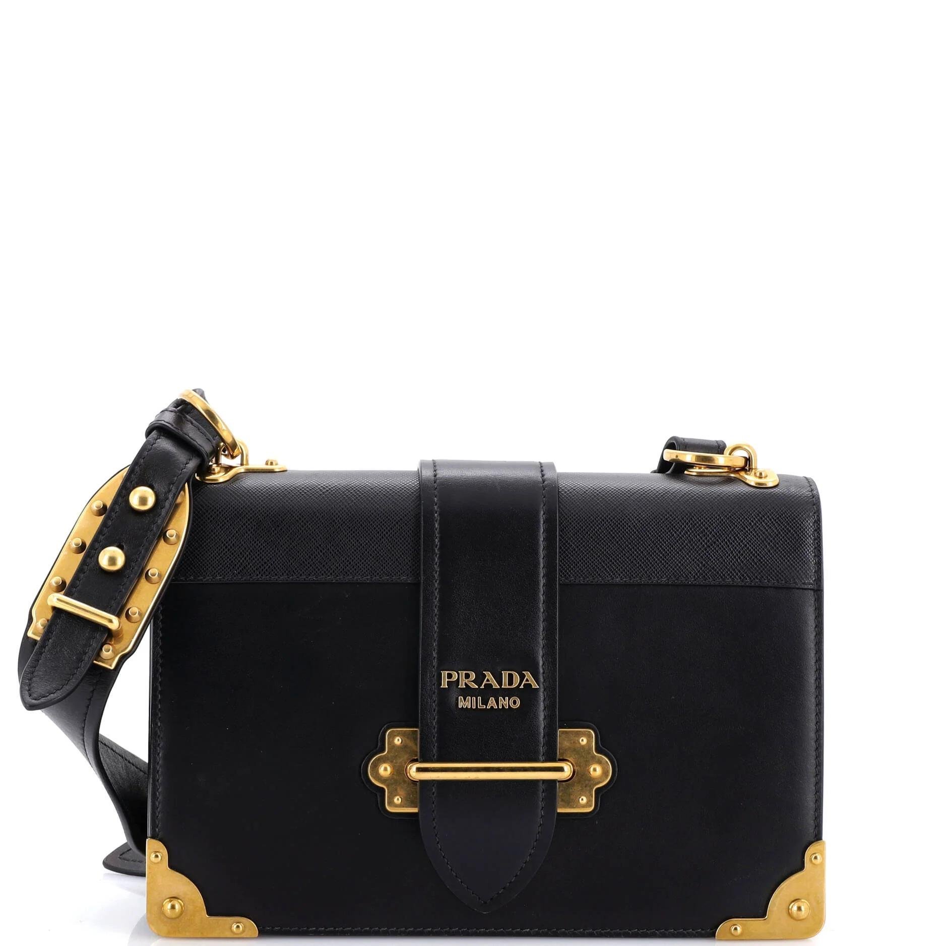 Leather crossbody bag