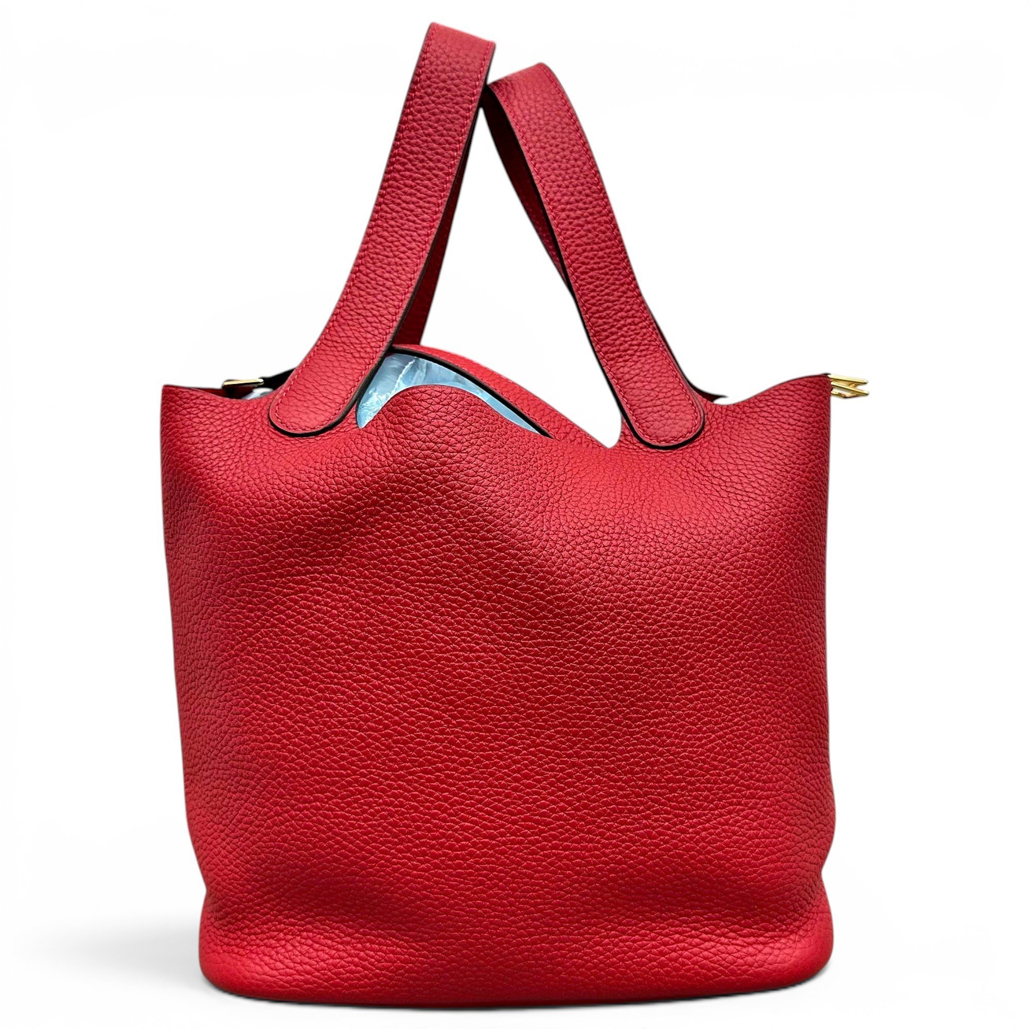 Picotin leather handbag