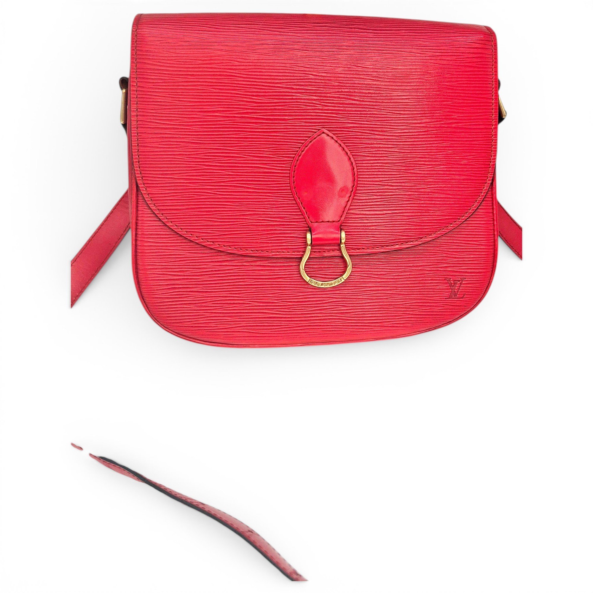 Saint Cloud vintage leather crossbody bag