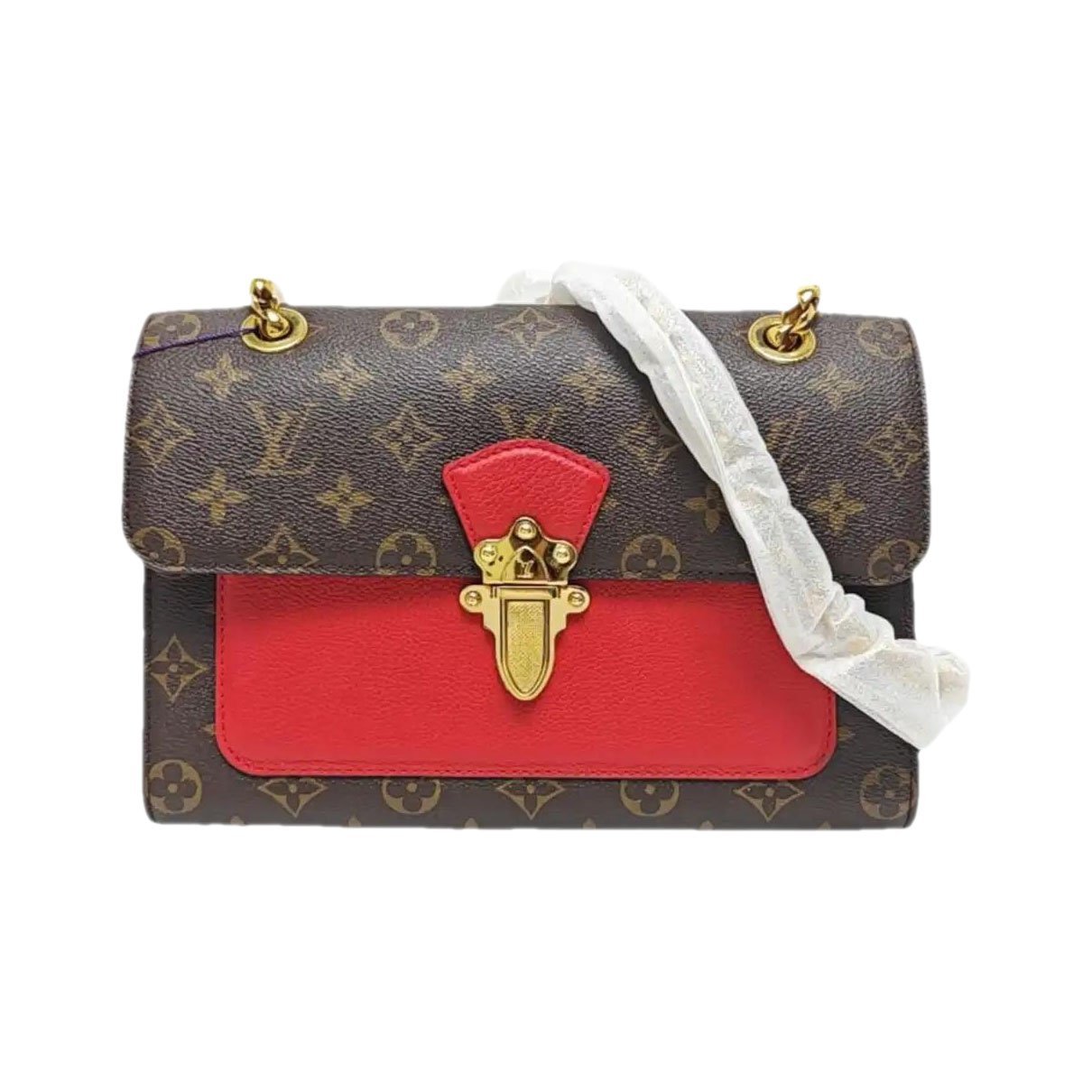 Victoire leather crossbody bag