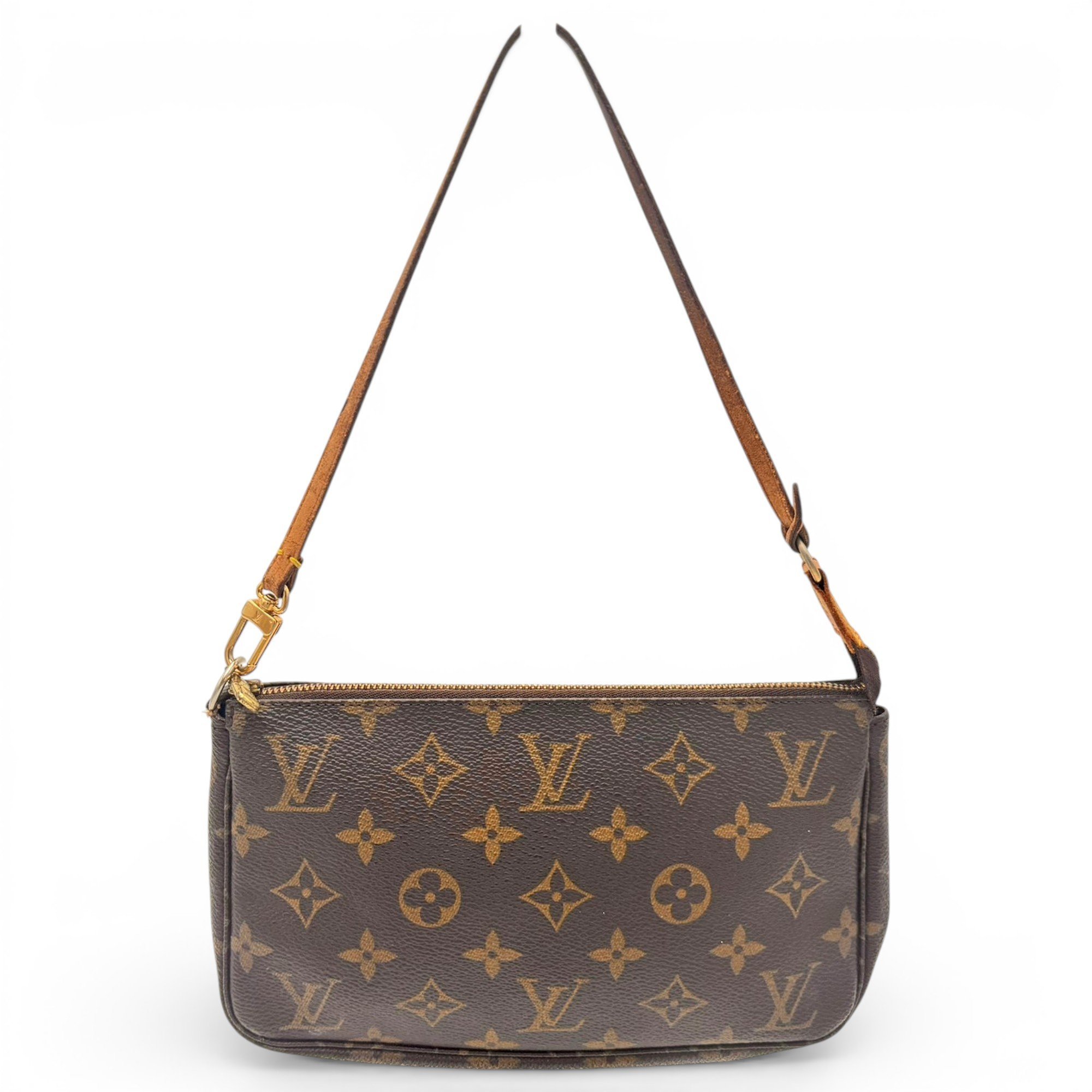 Pochette Accessoire leather handbag