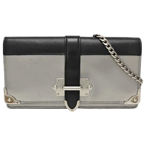 Cahier leather crossbody bag