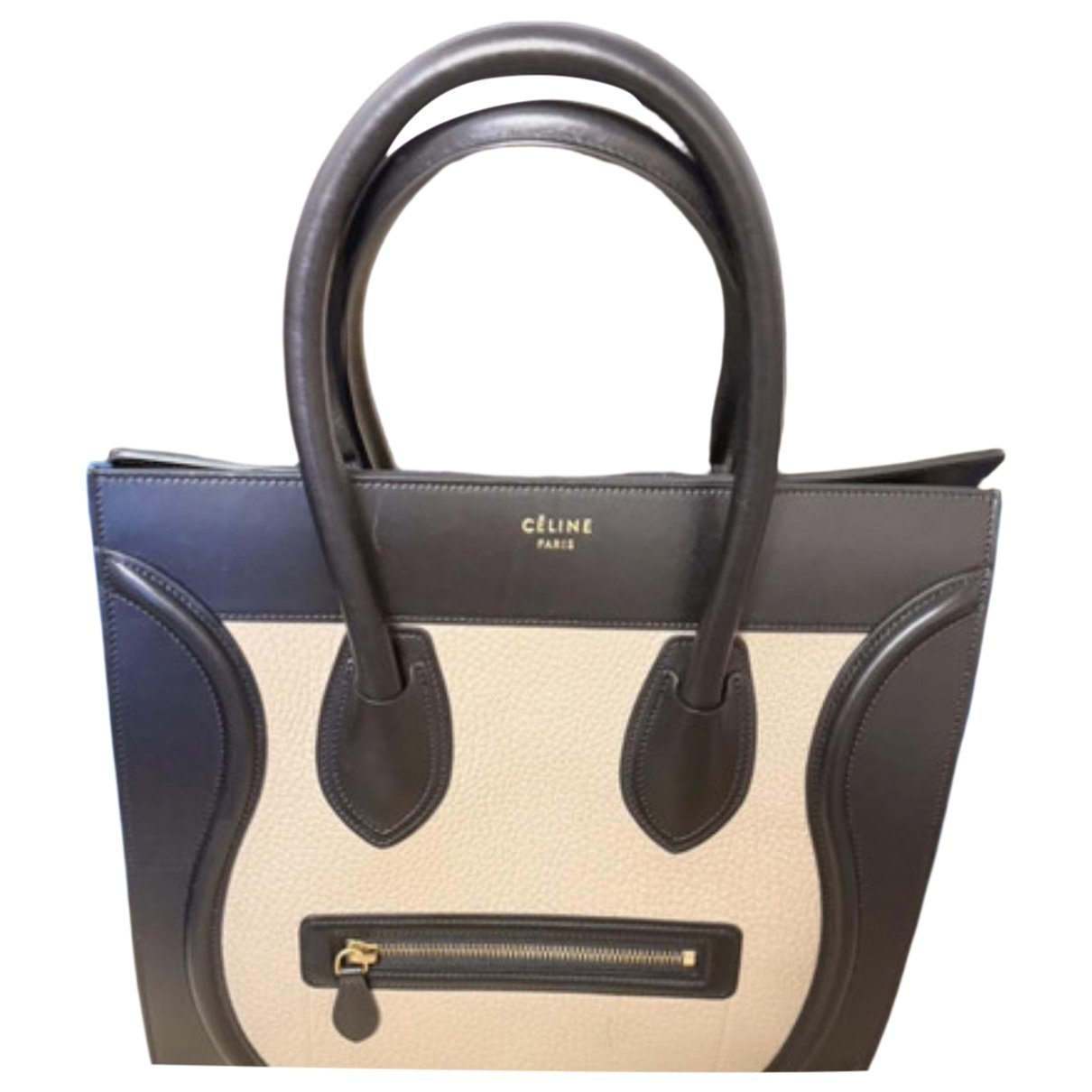 Luggage leather handbag