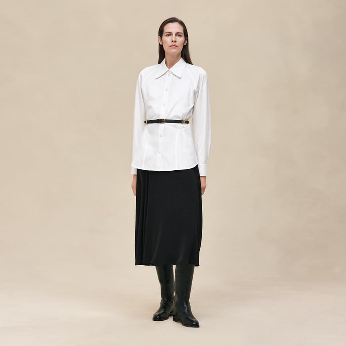 Blanc Equestrian Shirt