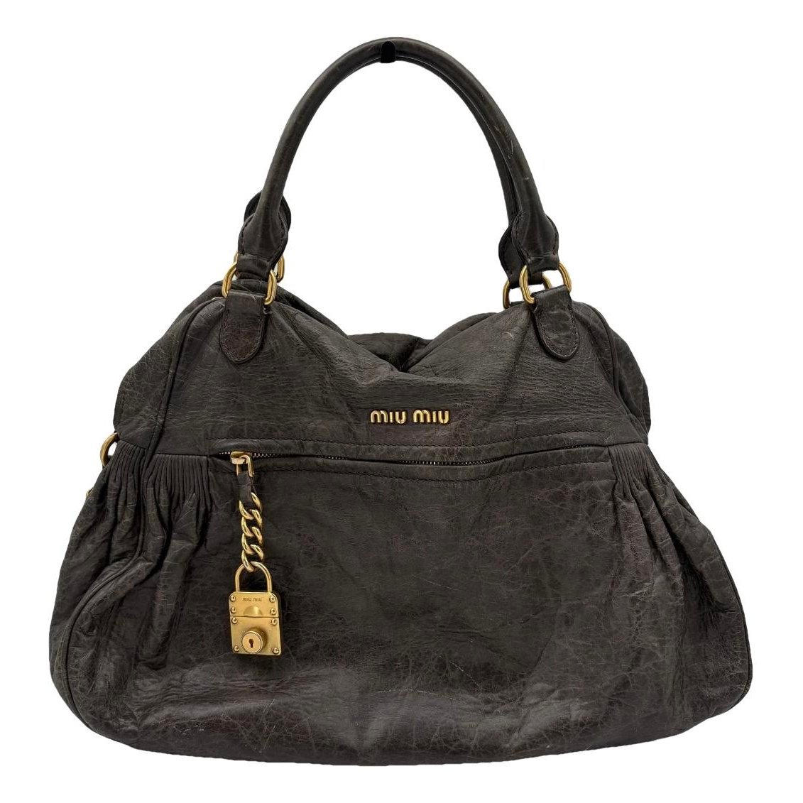 Vitello leather handbag
