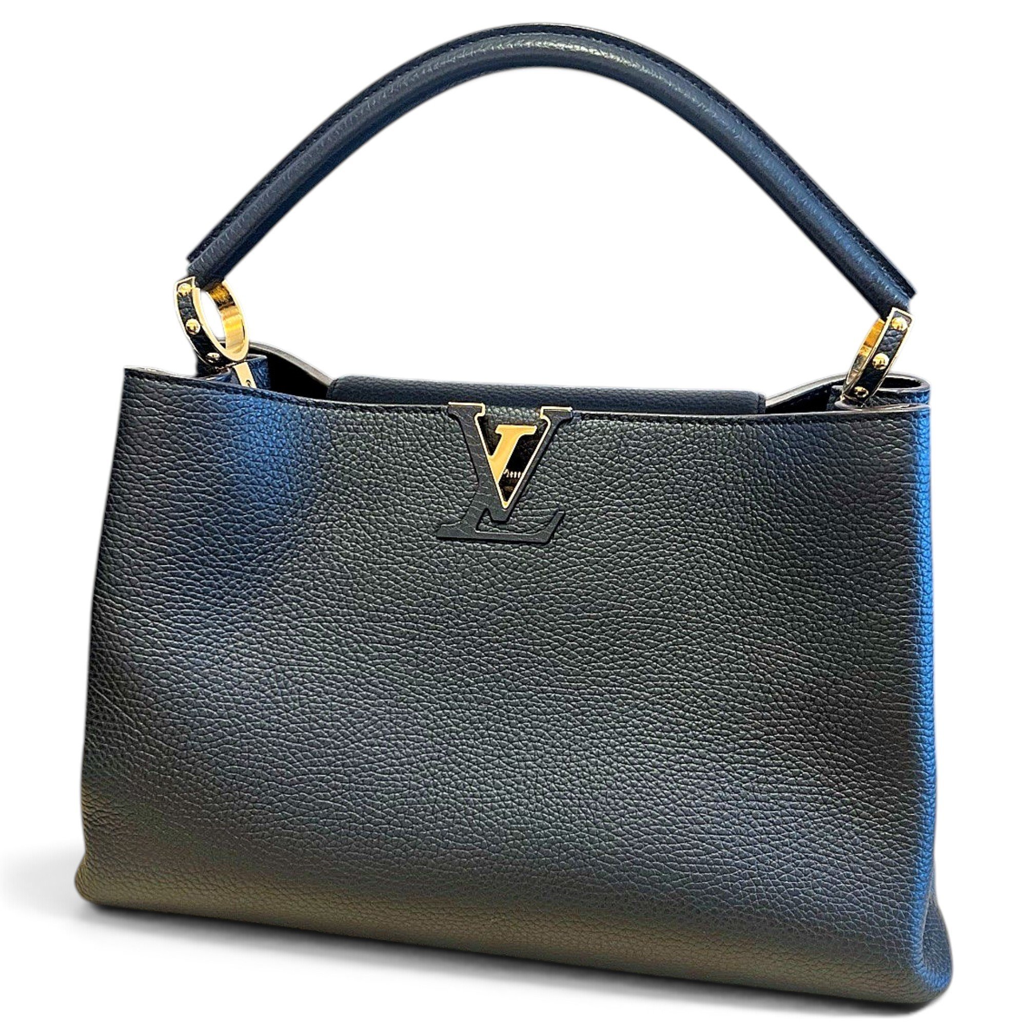 Capucines leather handbag