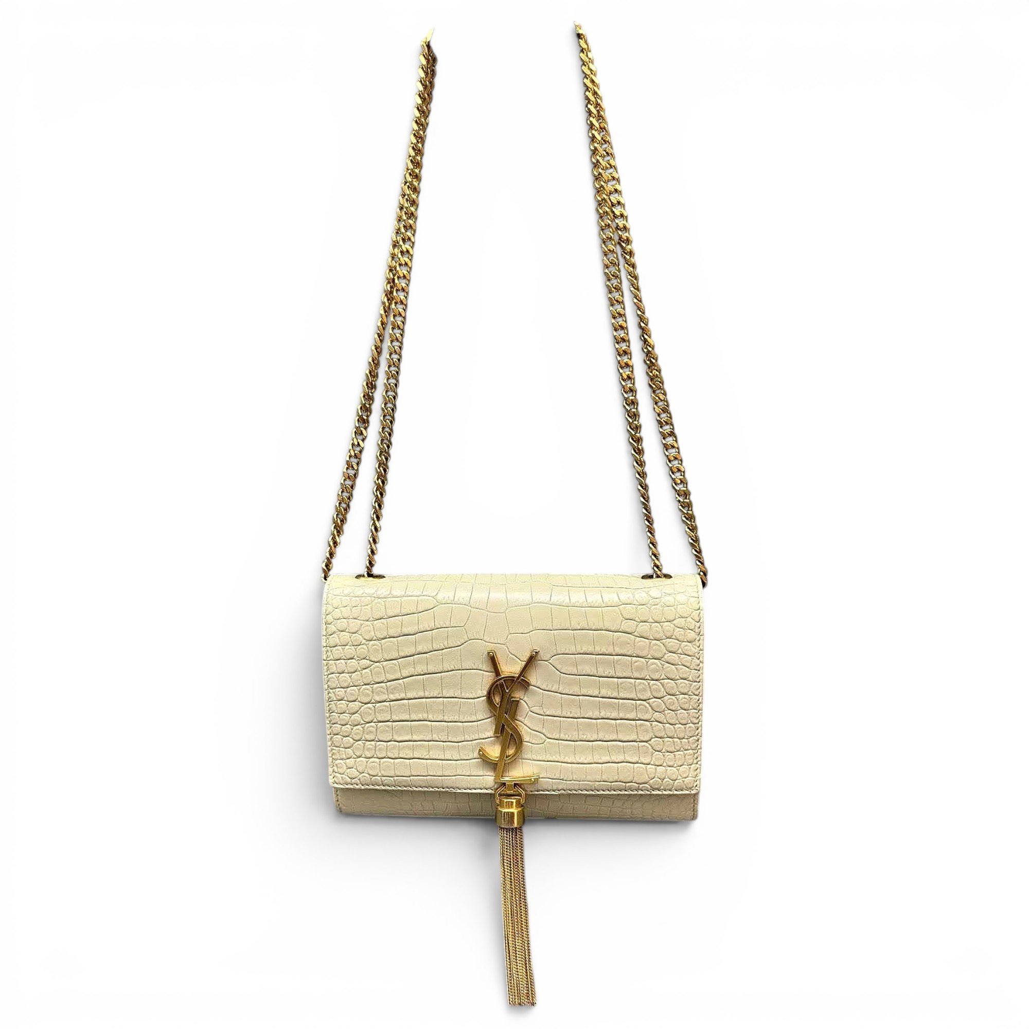 Pompom Kate leather handbag