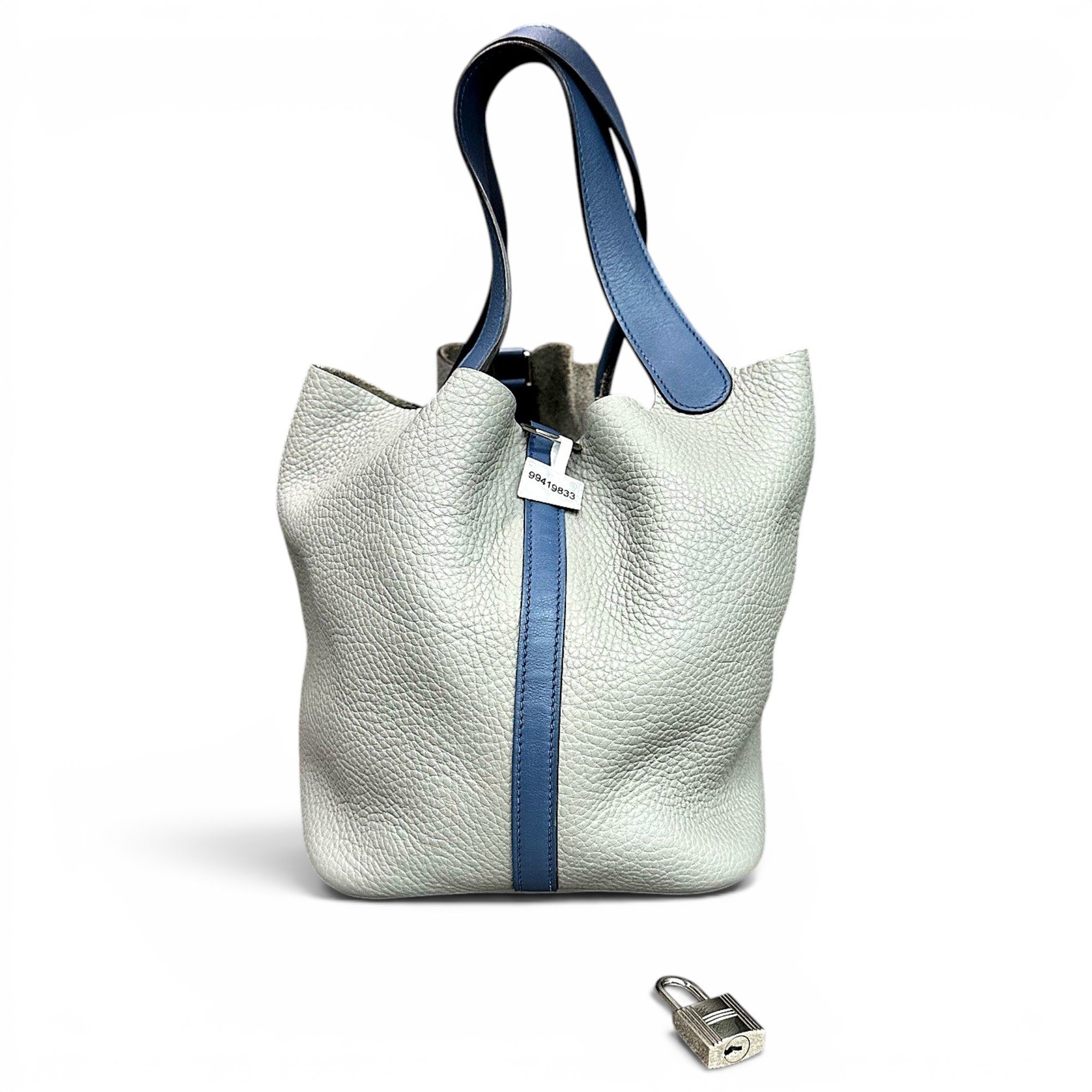 Picotin leather handbag