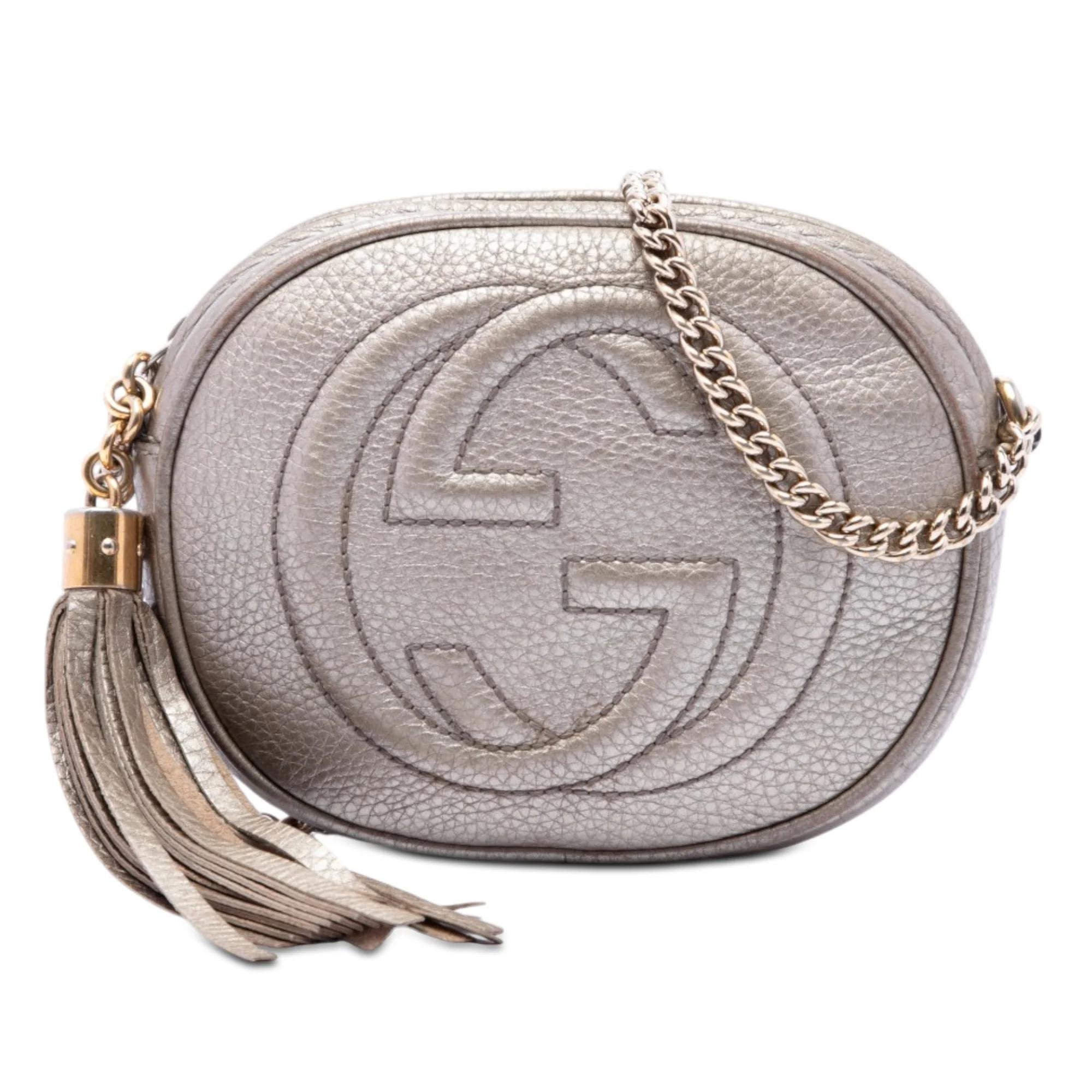 Soho Chain pony-style calfskin handbag
