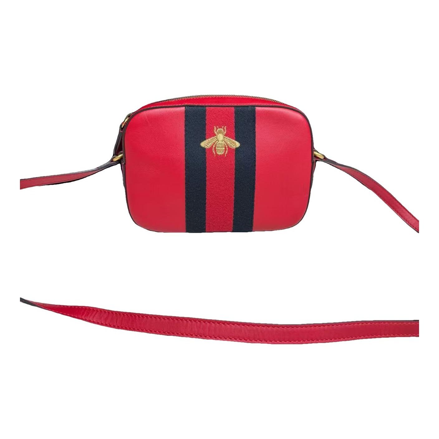 Leather crossbody bag
