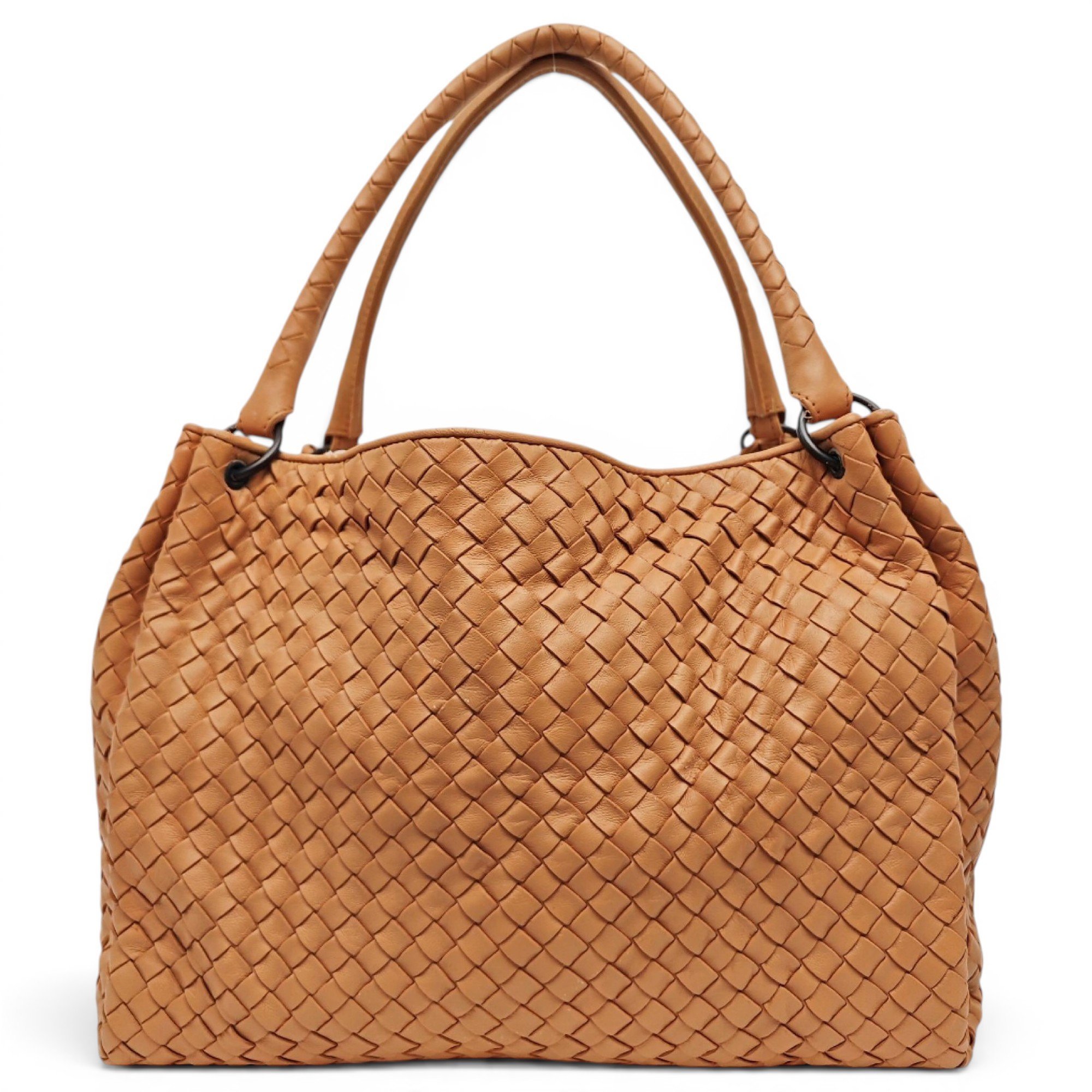 Parachute leather handbag