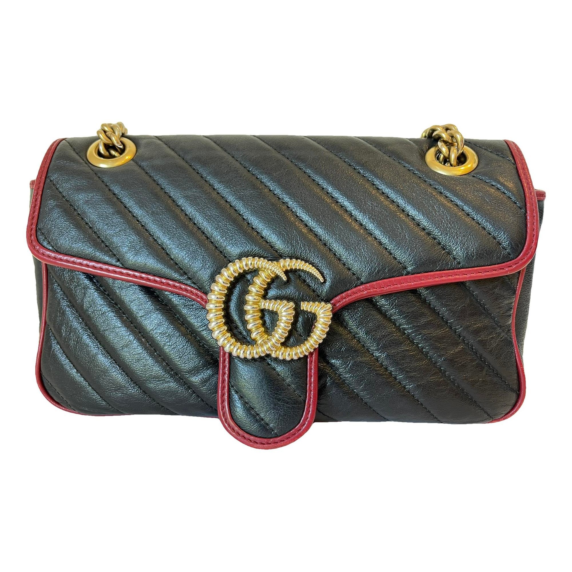 GG Marmont leather crossbody bag