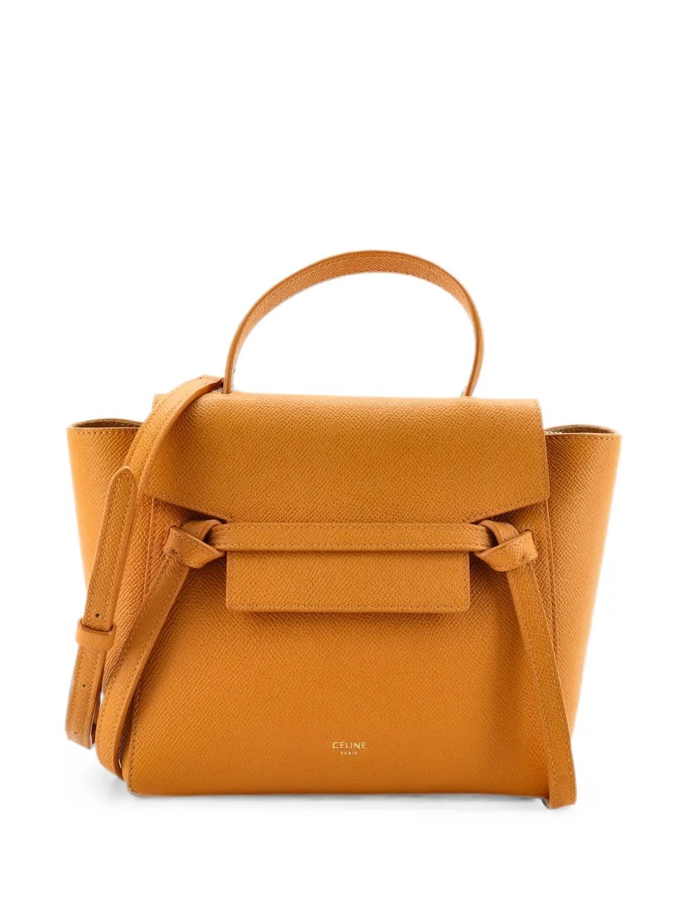 Belt Bag Textured Leather Nano shoulder bag