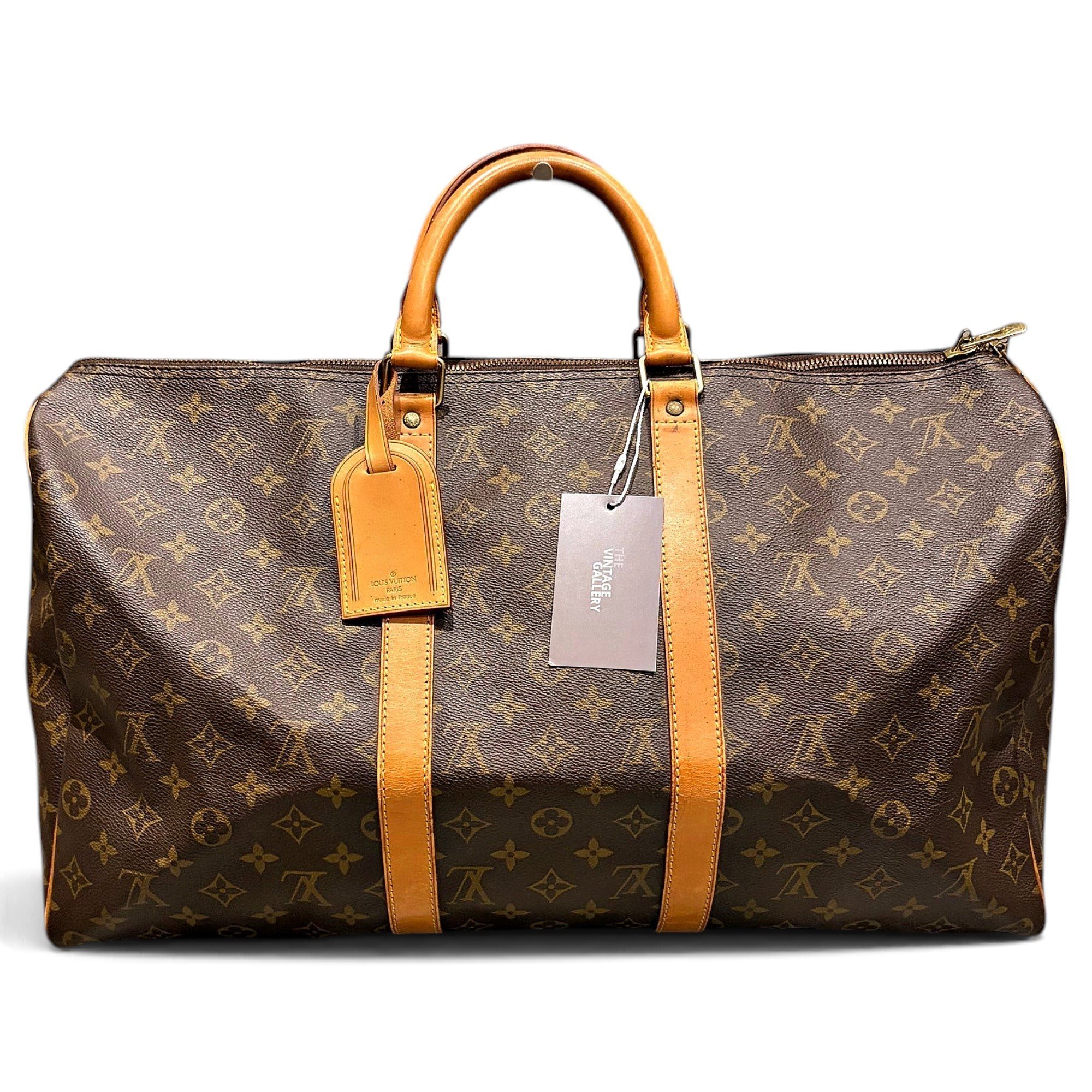 Keepall leather 48h bag