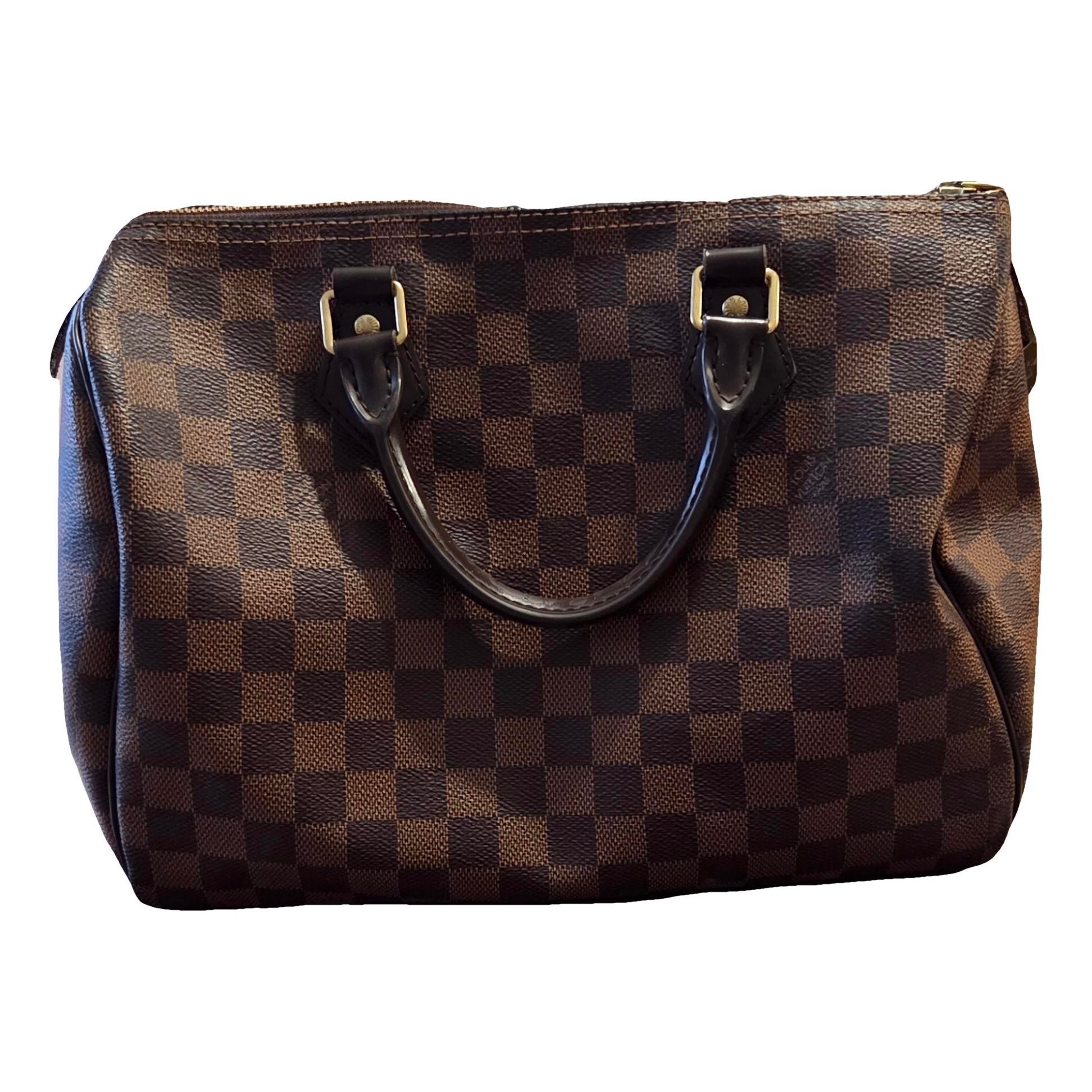 Speedy leather handbag