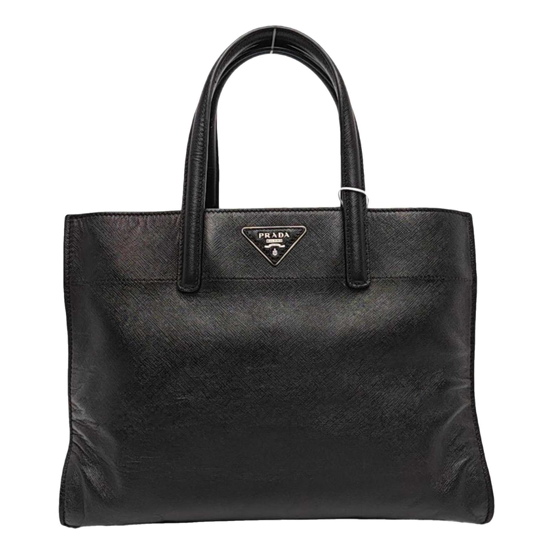 Panier leather handbag