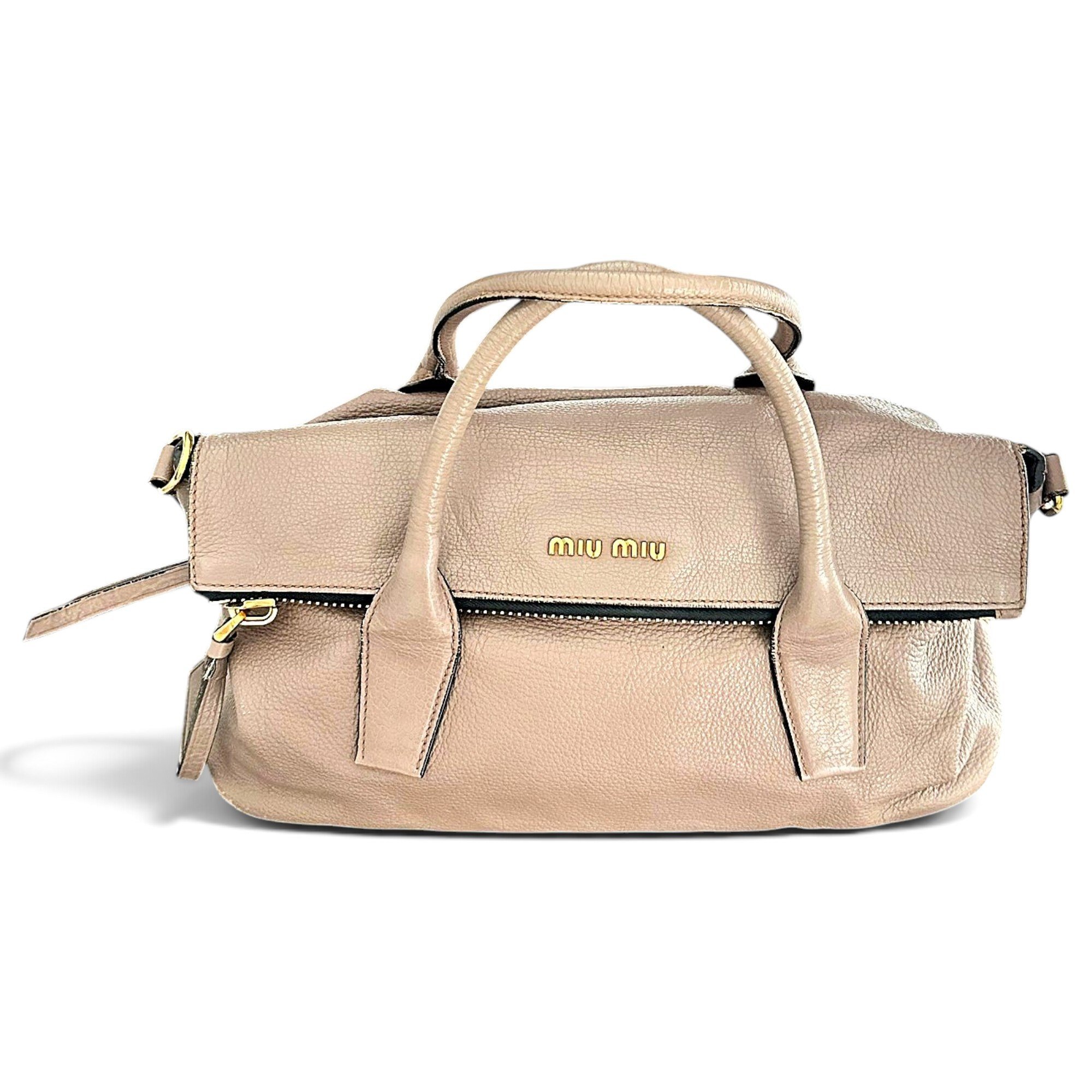 Vitello leather handbag