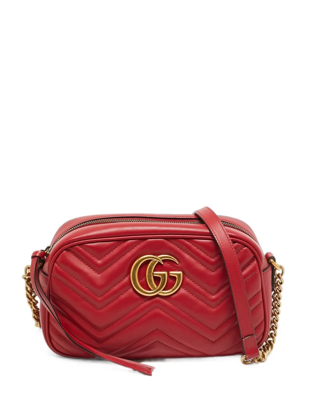 small GG Marmont matelassé camera bag