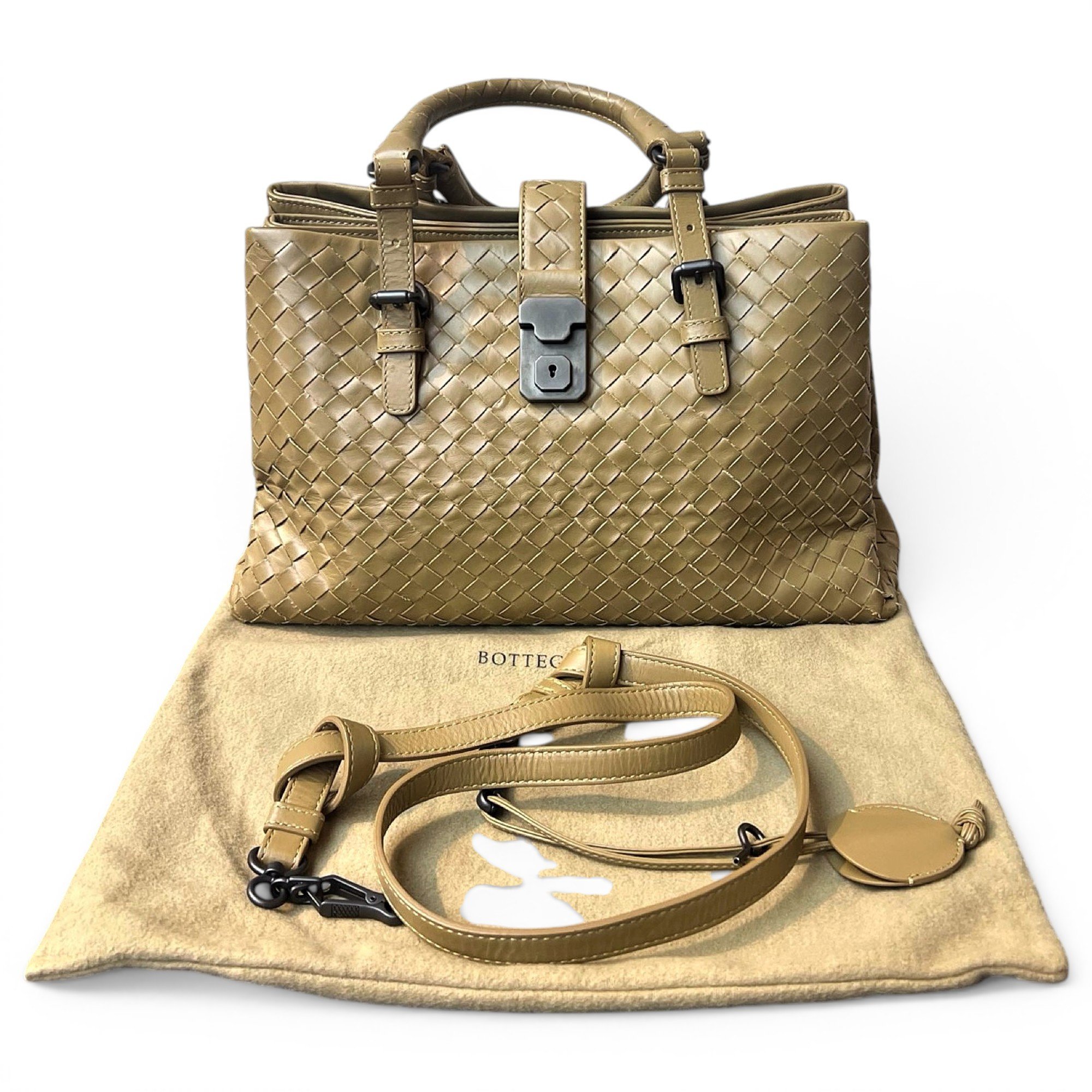 Roma leather handbag